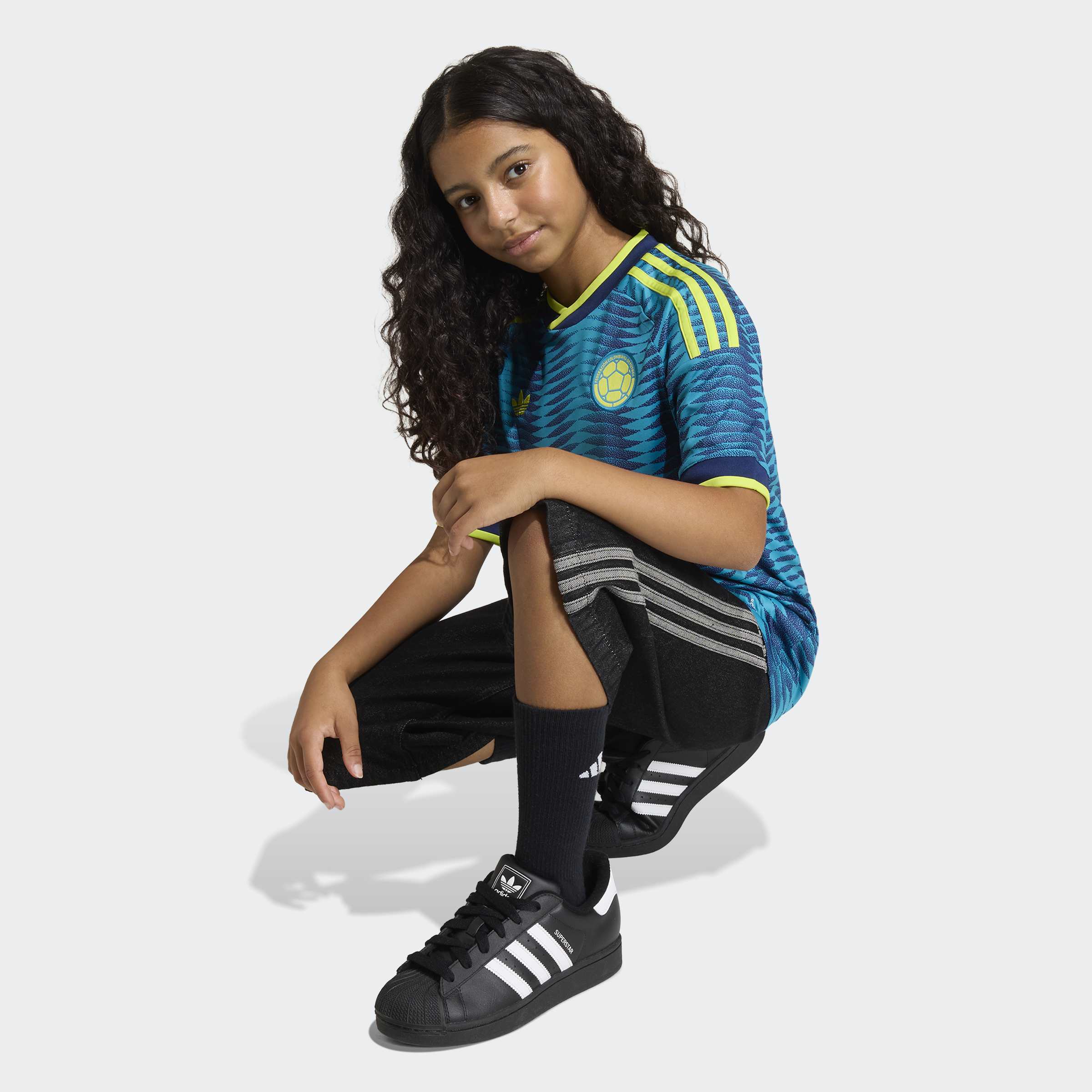 adidas Colombia 26 Away Kids Jersey