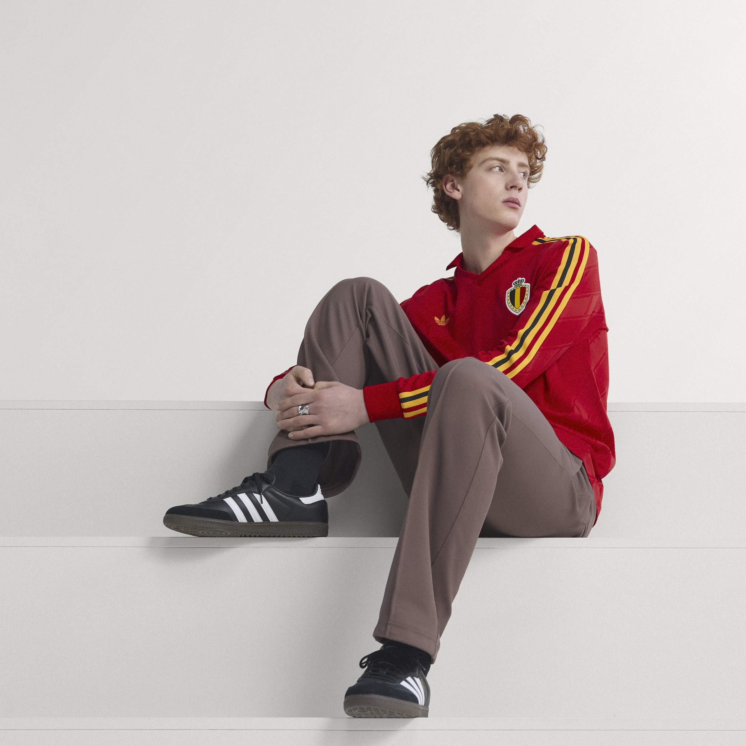 adidas Belgium Home Jersey 1986