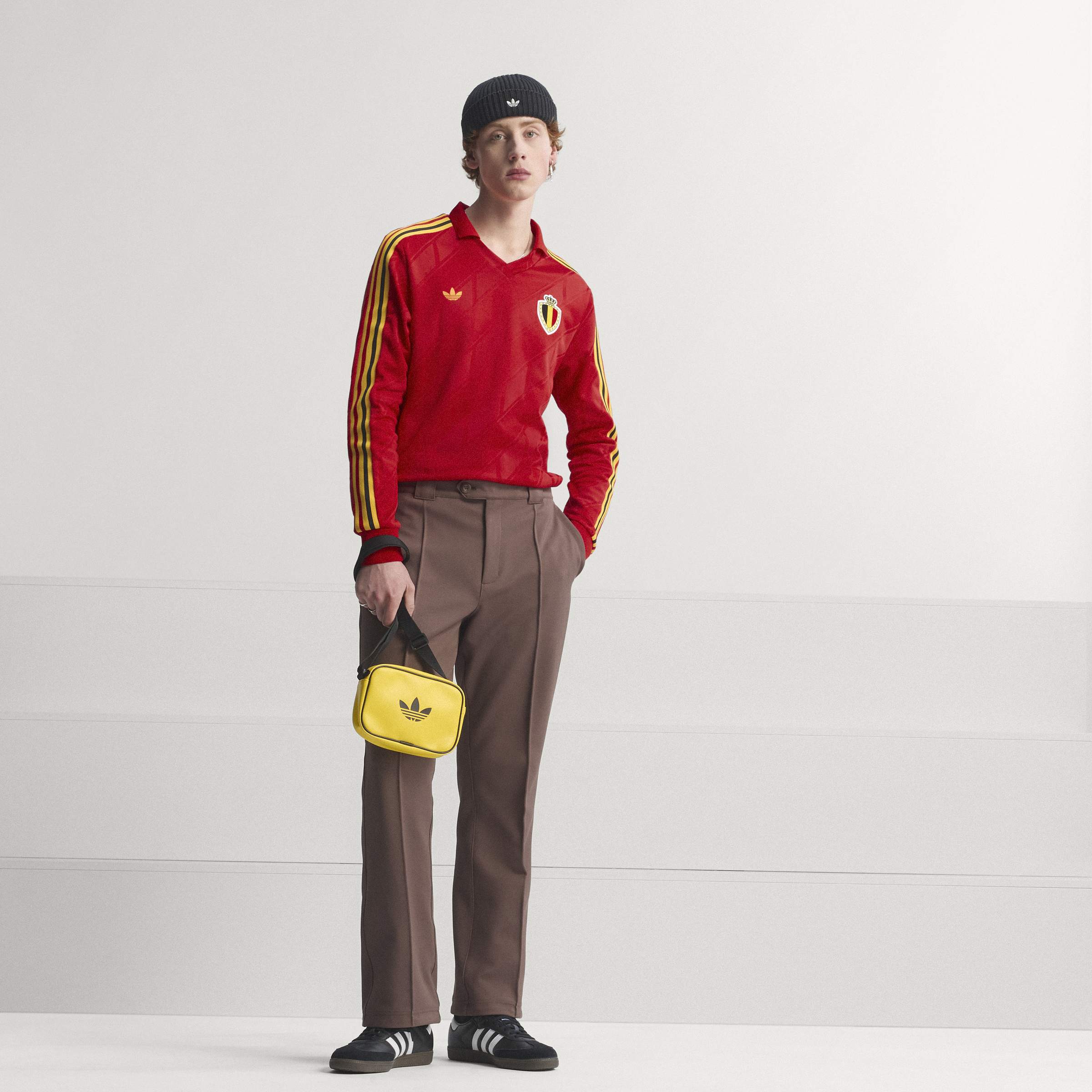 adidas Belgium Home Jersey 1986