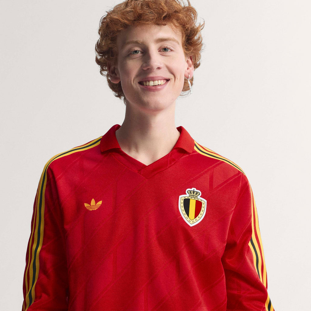 adidas Belgium Home Jersey 1986