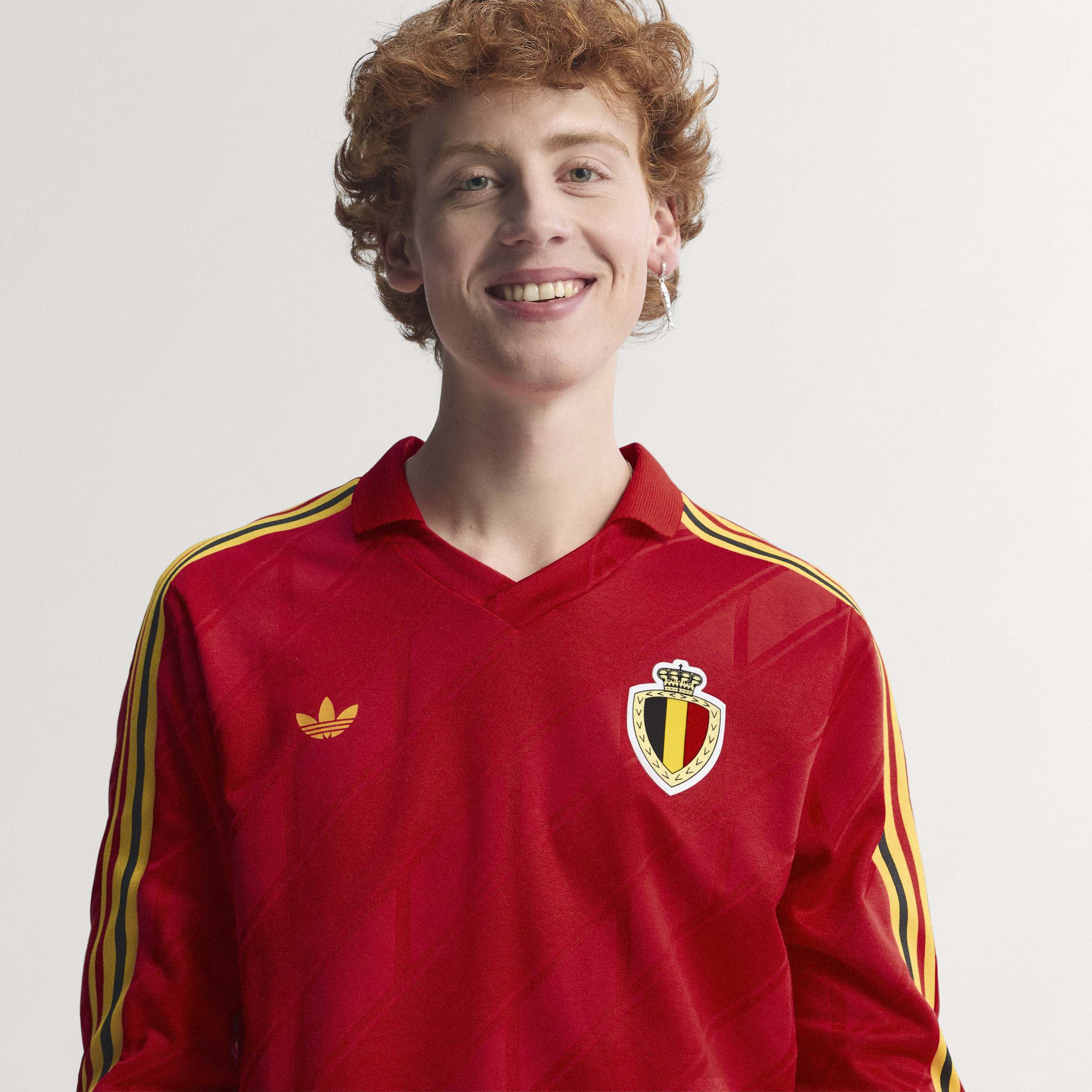 adidas Belgium Home Jersey 1986