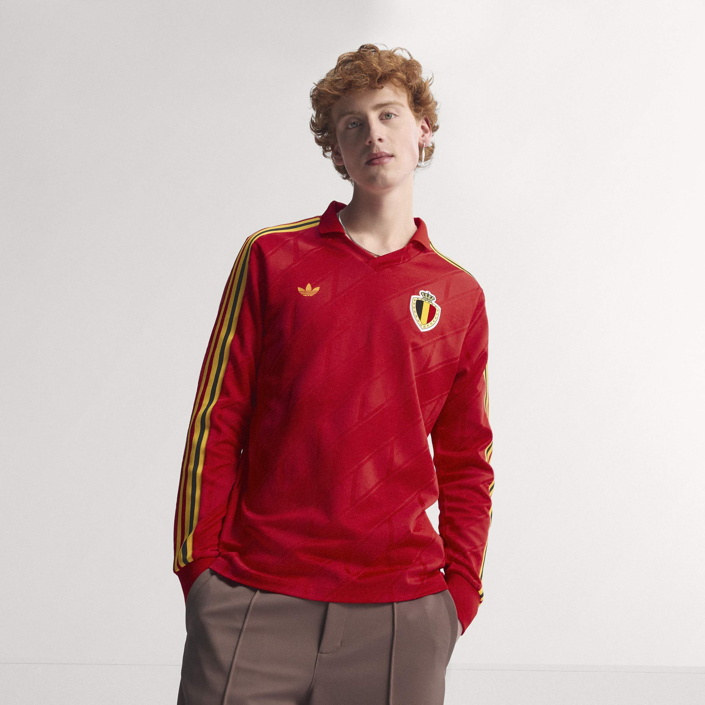 adidas Belgium Home Jersey 1986