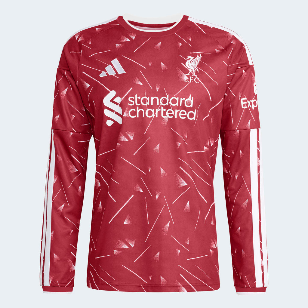 adidas Liverpool FC 26/27 Home Jersey Long Sleeve