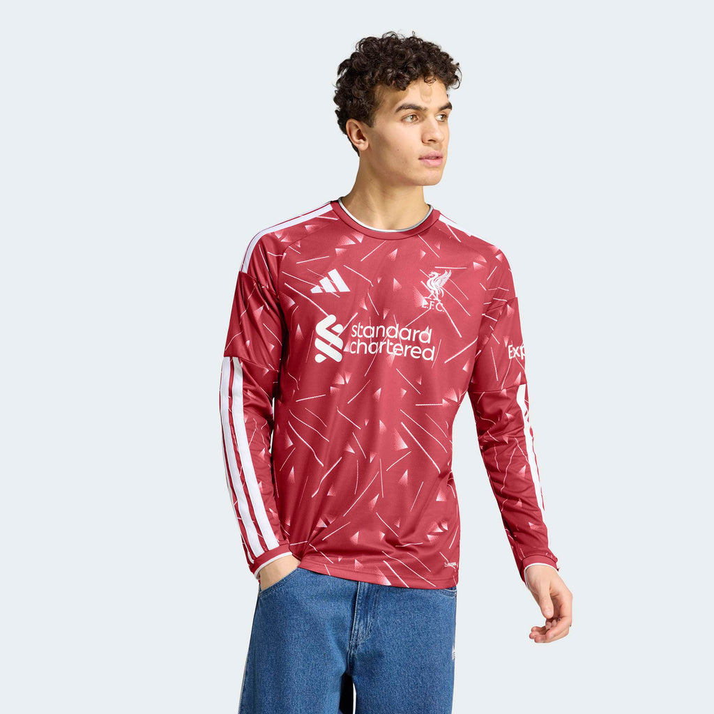adidas Liverpool FC 26/27 Home Jersey Long Sleeve