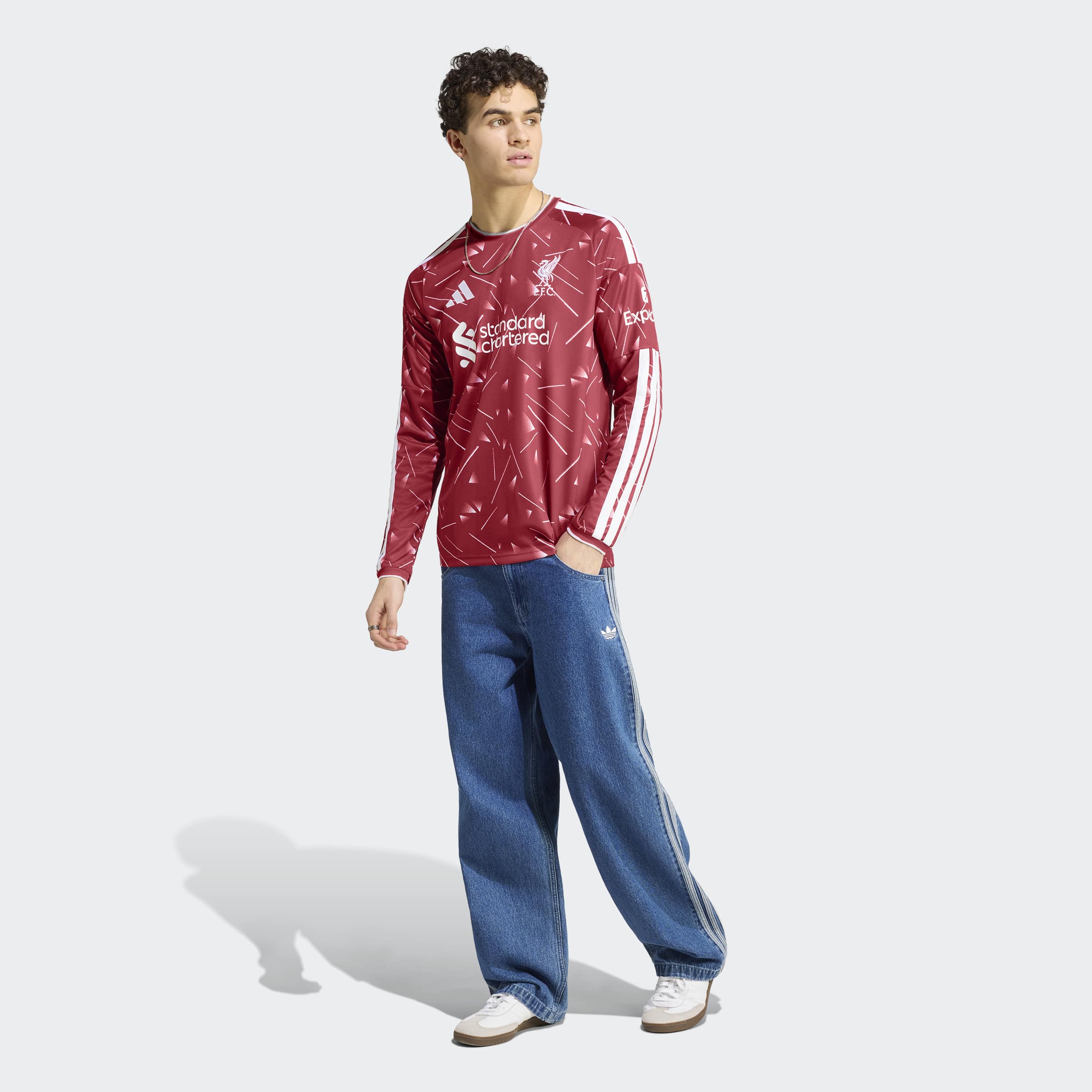 adidas Liverpool FC 26/27 Home Jersey Long Sleeve