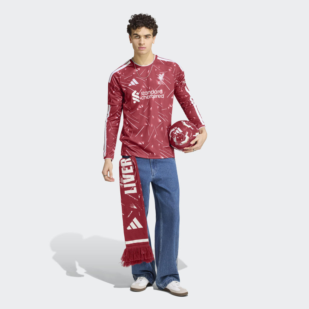 adidas Liverpool FC 26/27 Home Jersey Long Sleeve