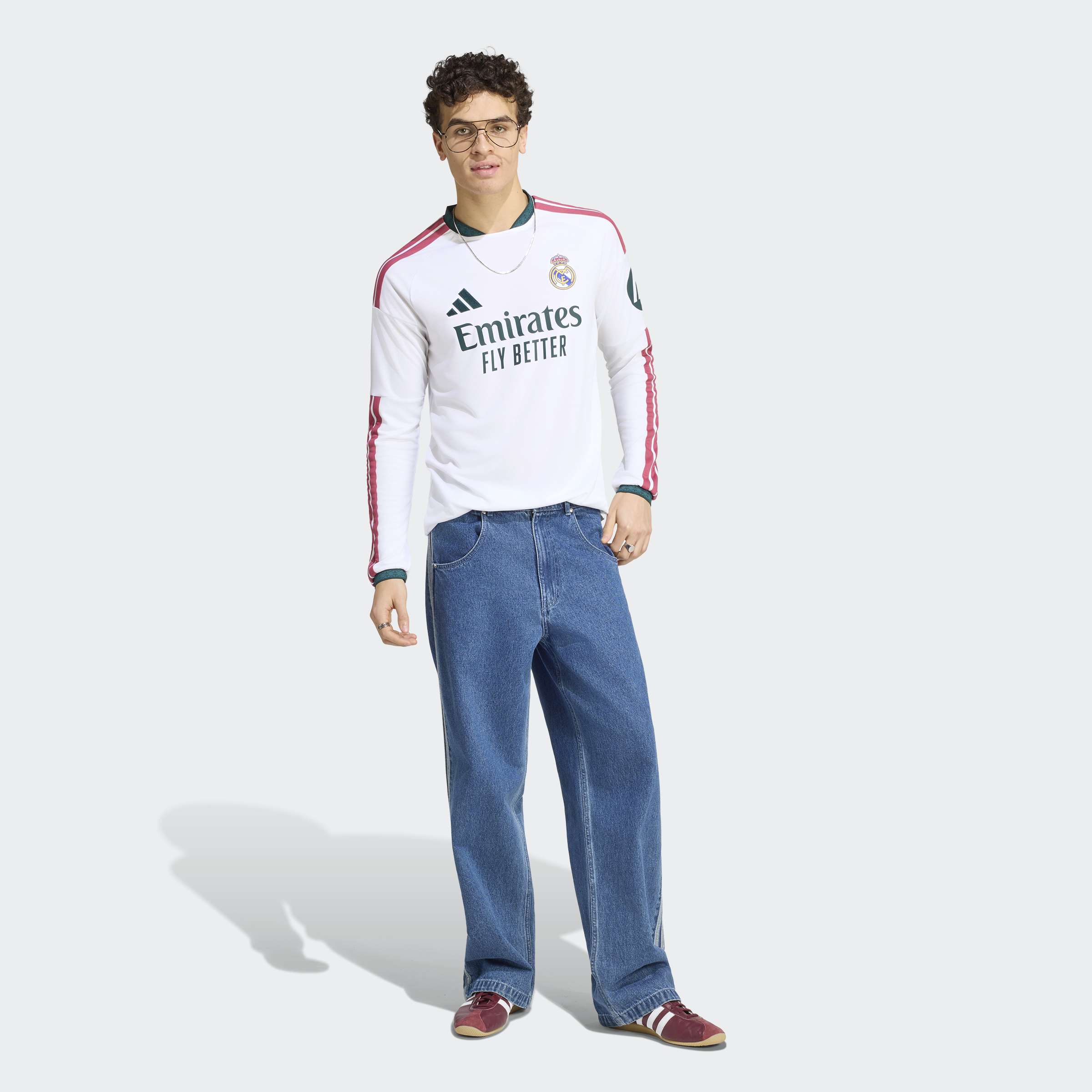 adidas Real Madrid 26/27 Home Jersey Long Sleeve