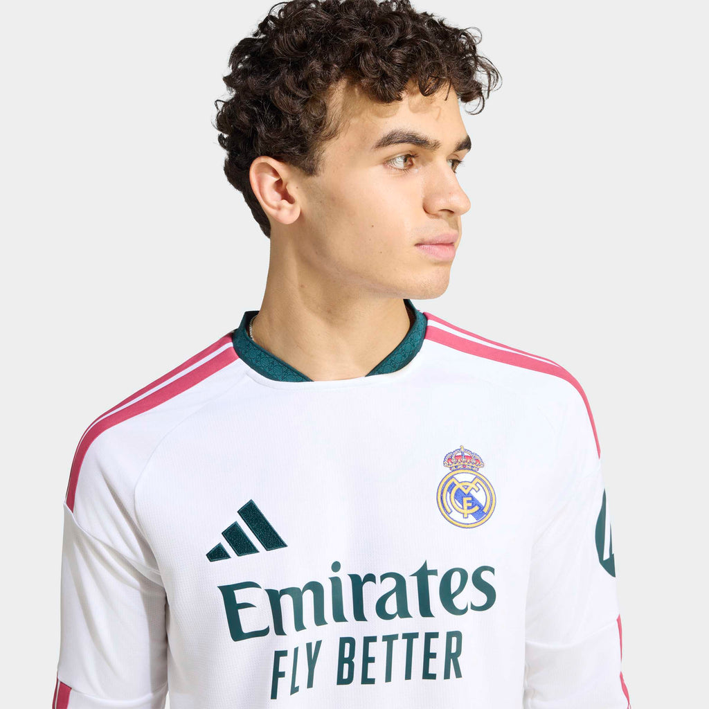 adidas Real Madrid 26/27 Home Jersey Long Sleeve