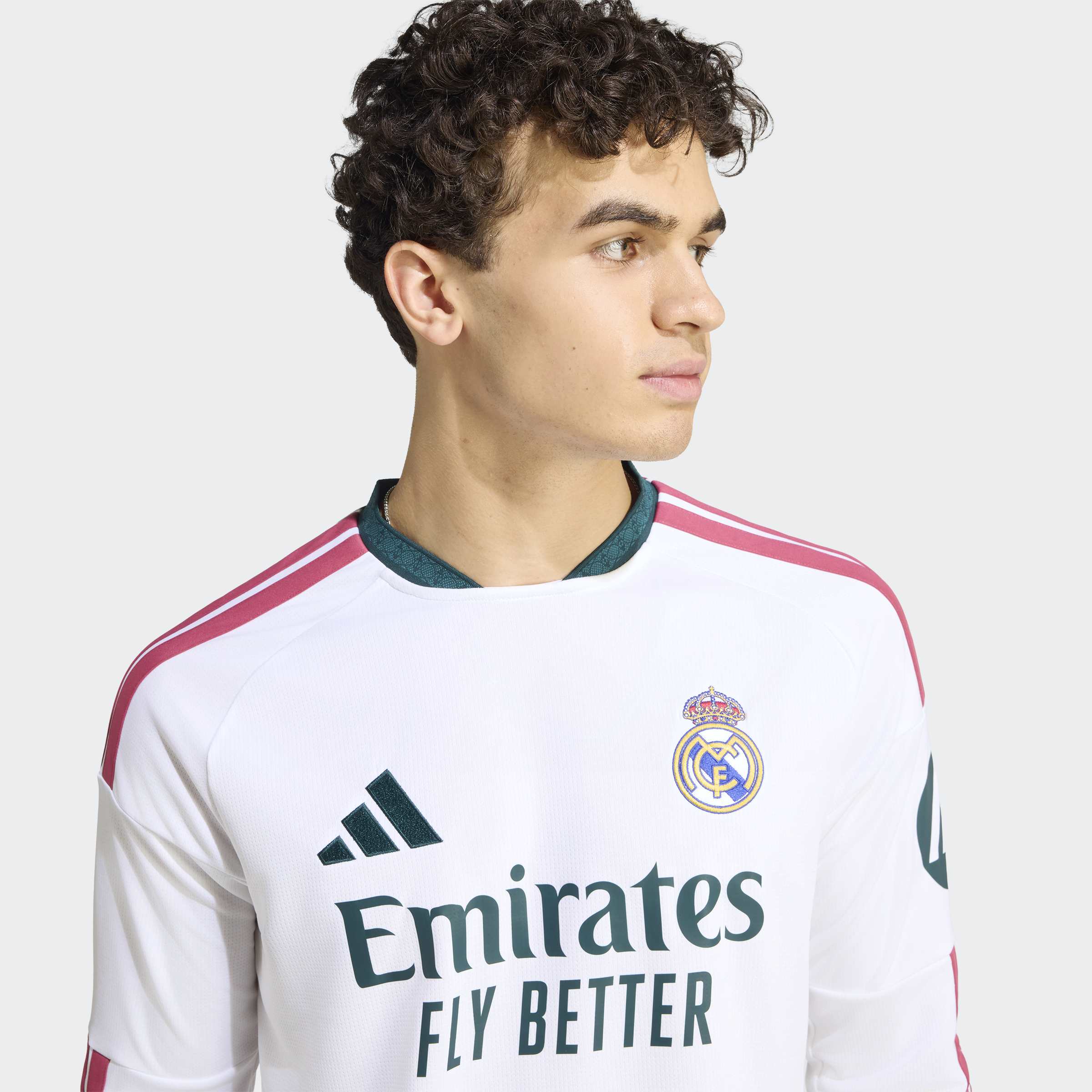 adidas Real Madrid 26/27 Home Jersey Long Sleeve