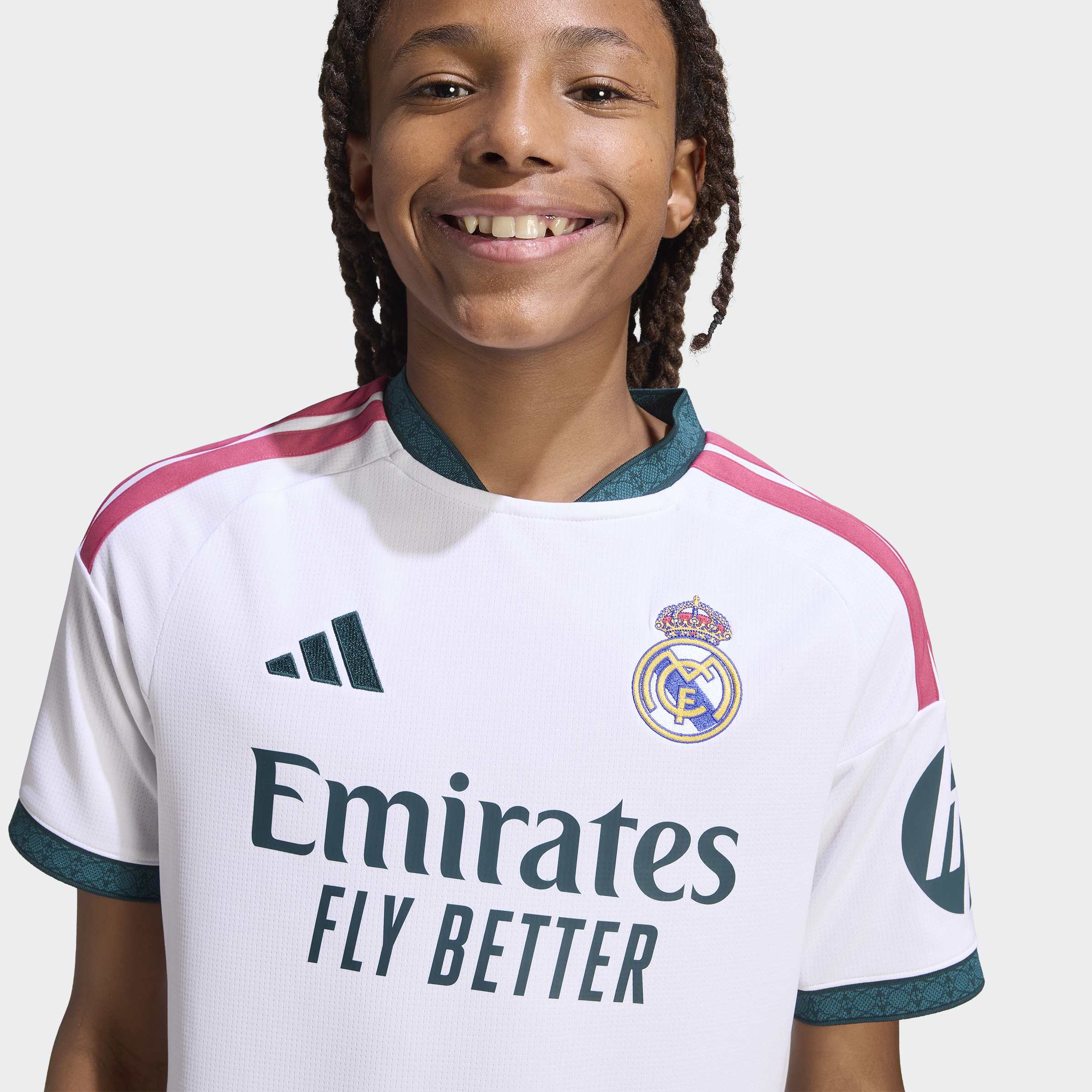 adidas Real Madrid 26/27 Home Kids Jersey
