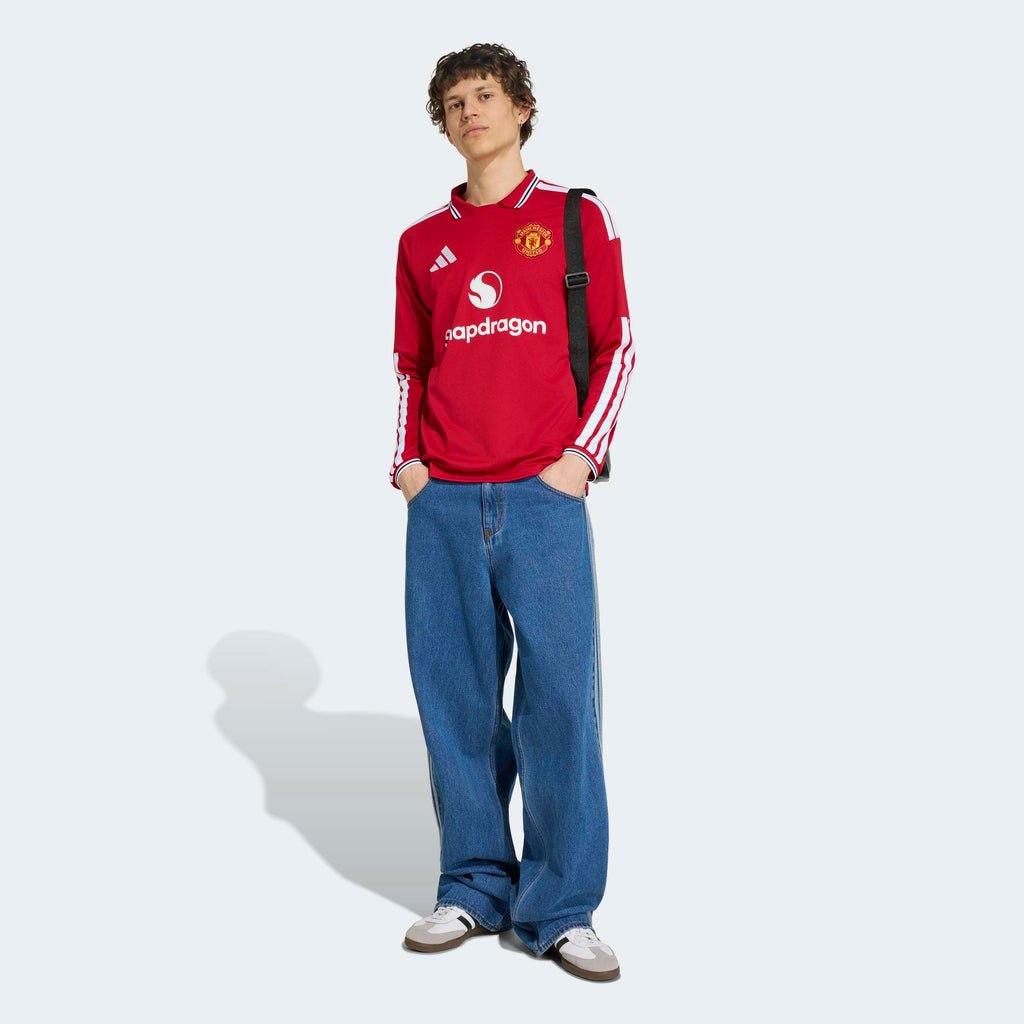 adidas Manchester United 26/27 Long Sleeve Home Jersey