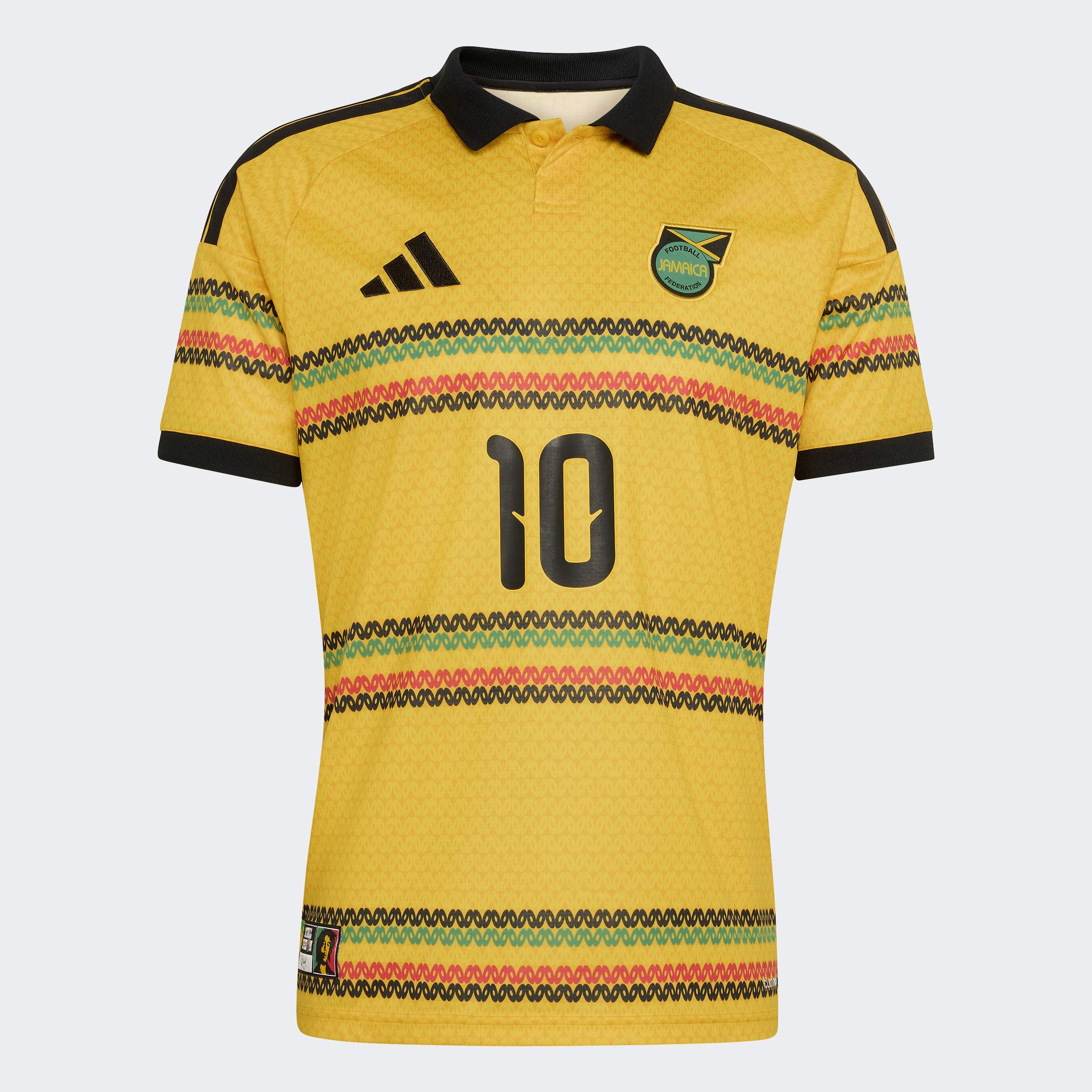 adidas Jamaica 26 x Bob Marley Home Marley 10 Jersey