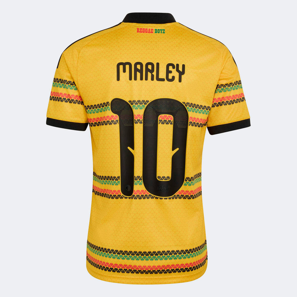 adidas Jamaica 26 x Bob Marley Home Marley 10 Jersey