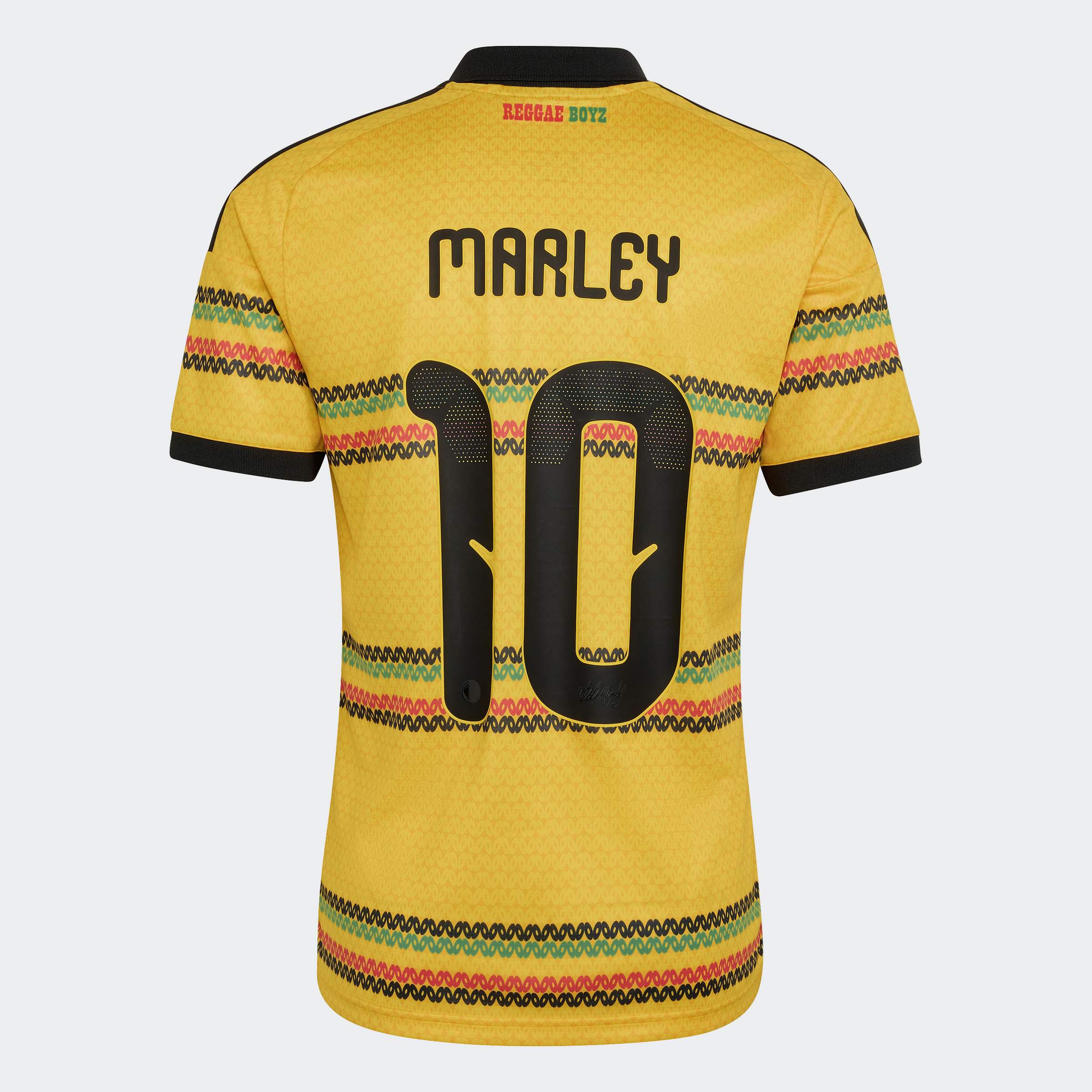 adidas Jamaica 26 x Bob Marley Home Marley 10 Jersey