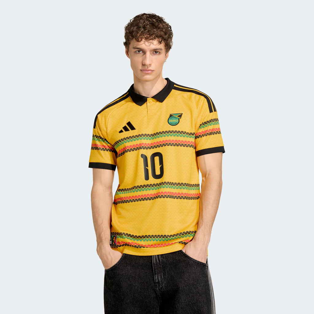 adidas Jamaica 26 x Bob Marley Home Marley 10 Jersey