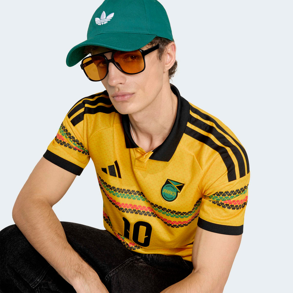 adidas Jamaica 26 x Bob Marley Home Marley 10 Jersey