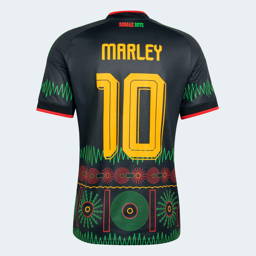 adidas Jamaica 26 x Bob Marley Away Marley 10 Jersey
