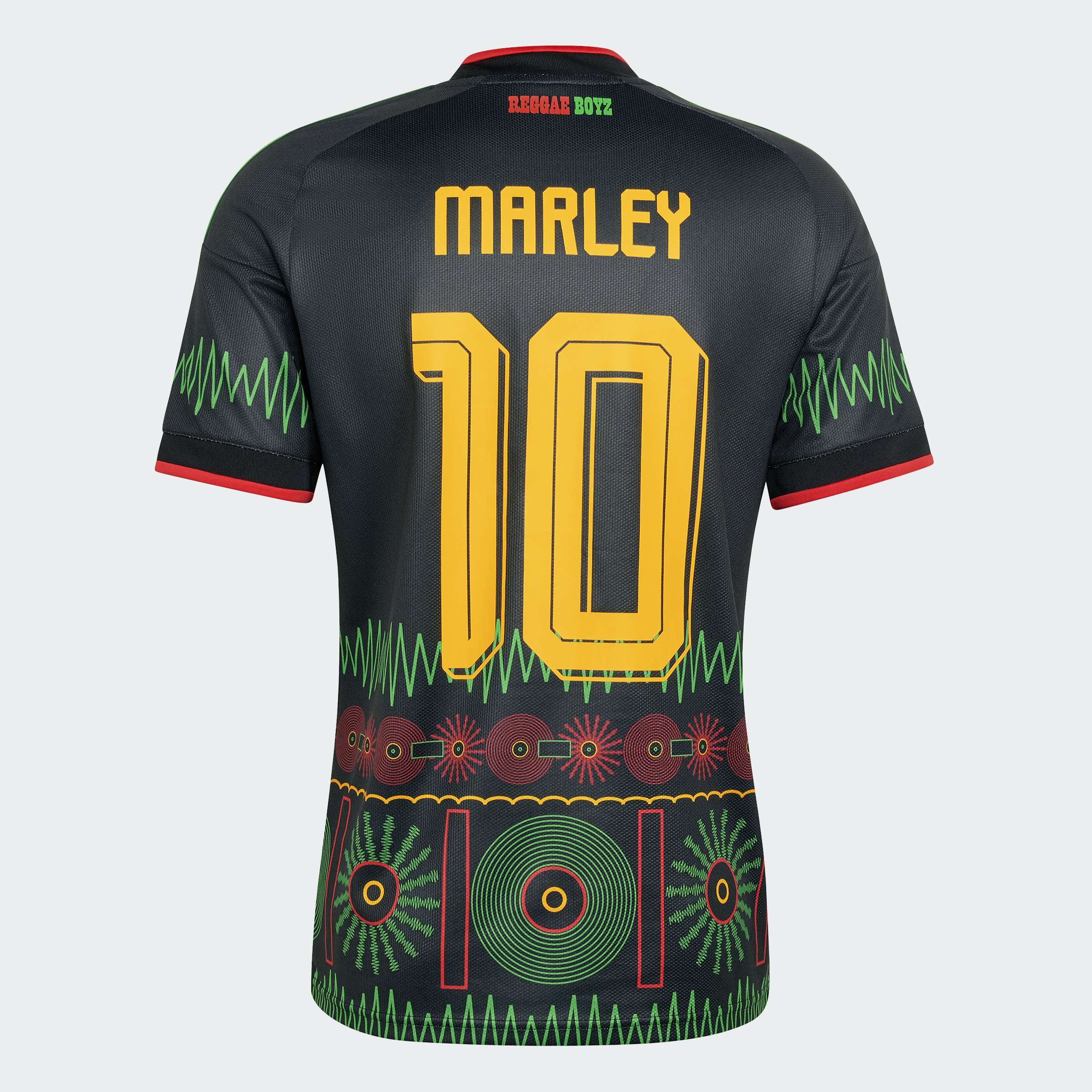 adidas Jamaica 26 x Bob Marley Away Marley 10 Jersey