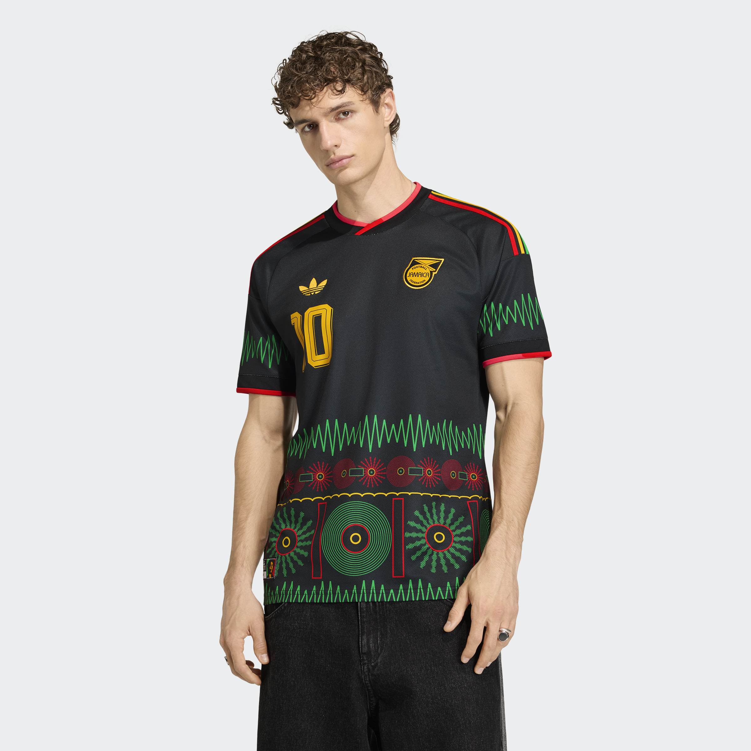 adidas Jamaica 26 x Bob Marley Away Marley 10 Jersey