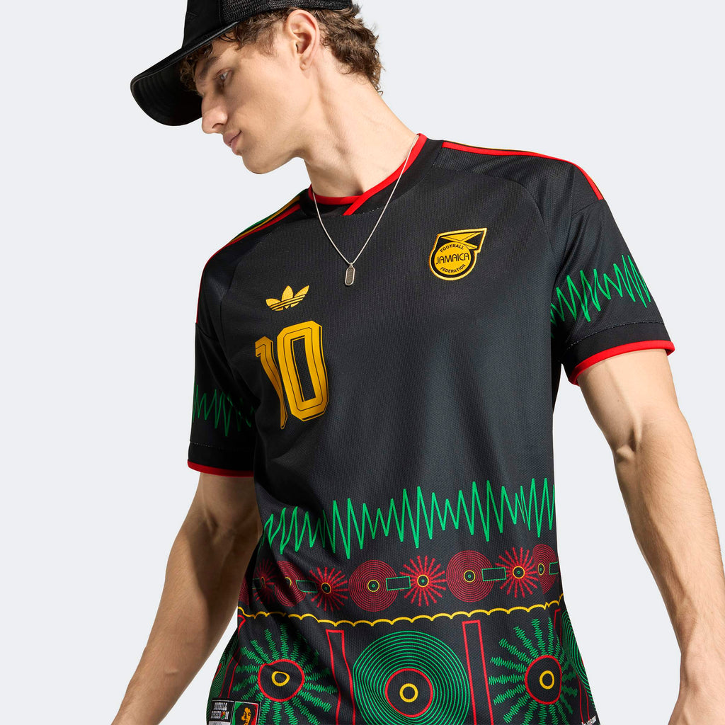 adidas Jamaica 26 x Bob Marley Away Marley 10 Jersey