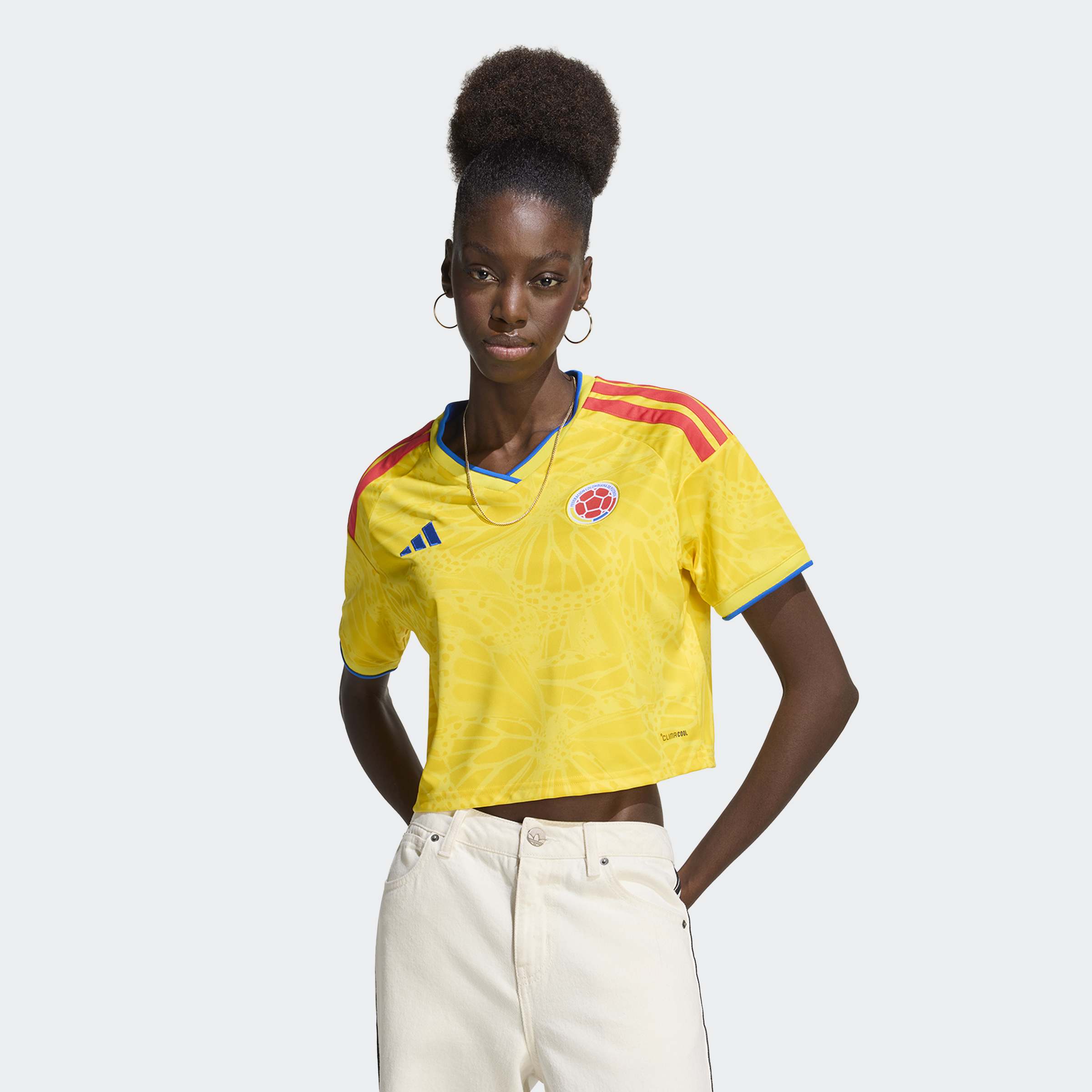 adidas Colombia 26 Home Cropped Women's Jersey