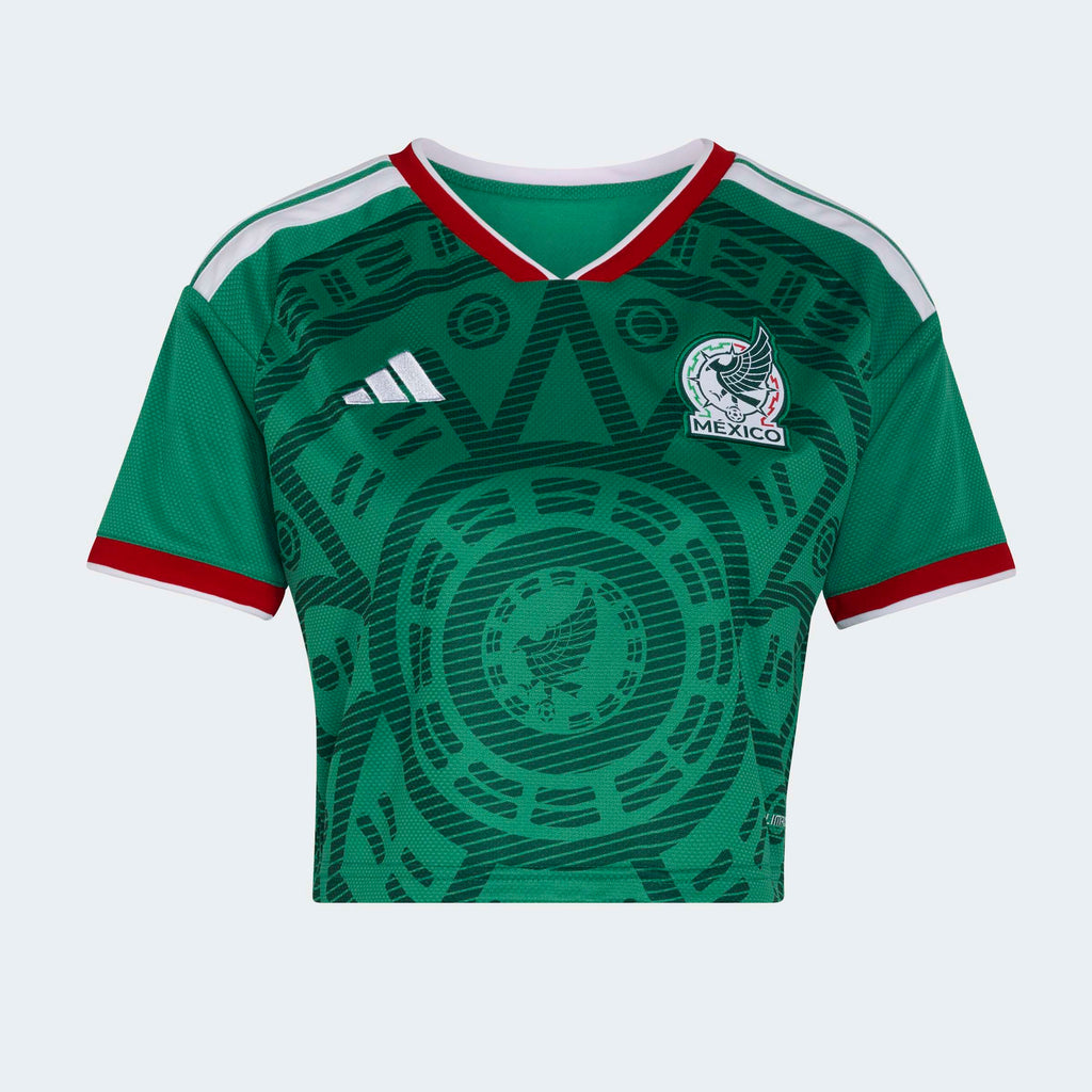 adidas Mexico 26 Home Cropped Women's Jersey