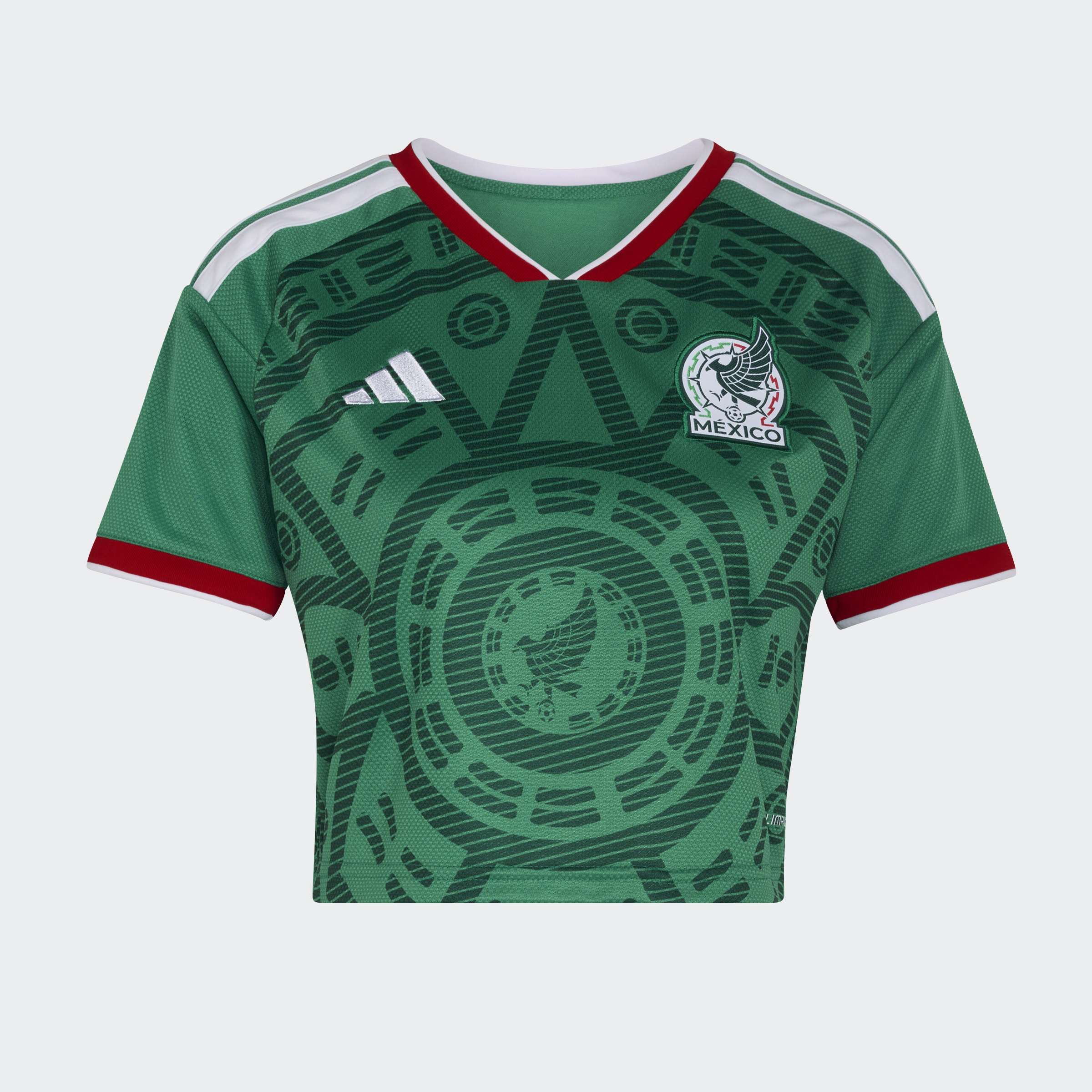 adidas Mexico 26 Home Cropped Women's Jersey