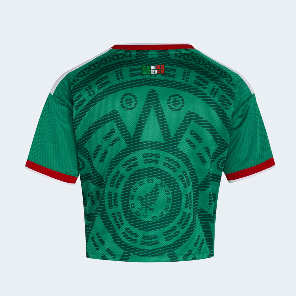 adidas Mexico 26 Home Cropped Women's Jersey
