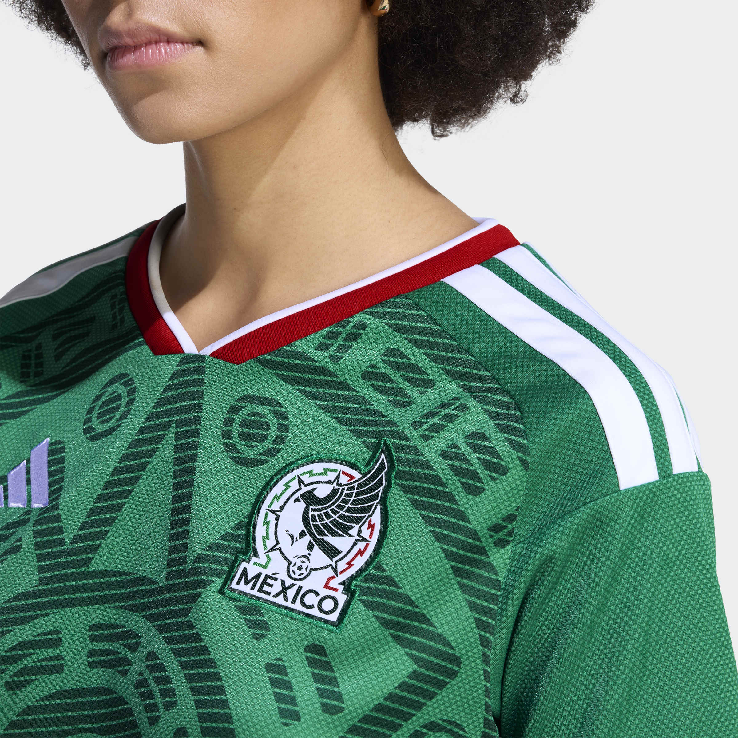 adidas Mexico 26 Home Cropped Women's Jersey