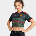 adidas Jamaica 26 x Bob Marley Away Cropped Jersey Women's