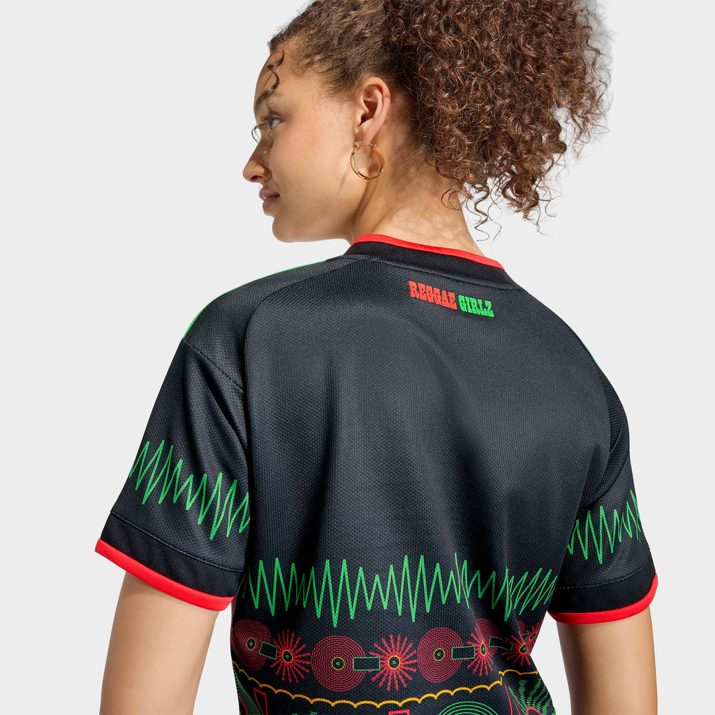 adidas Jamaica 26 x Bob Marley Away Cropped Jersey Women's