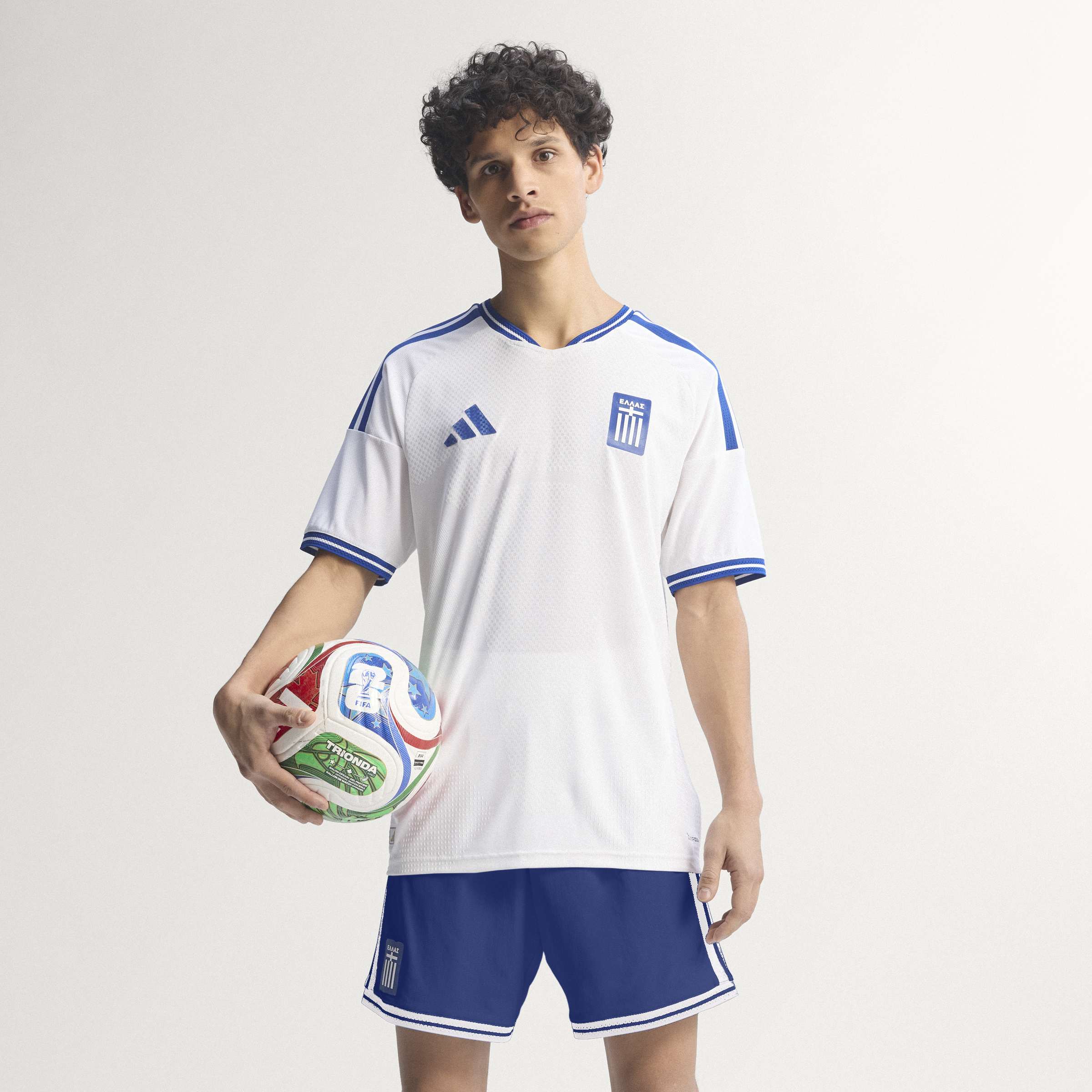adidas Greece 26 Home Authentic Jersey