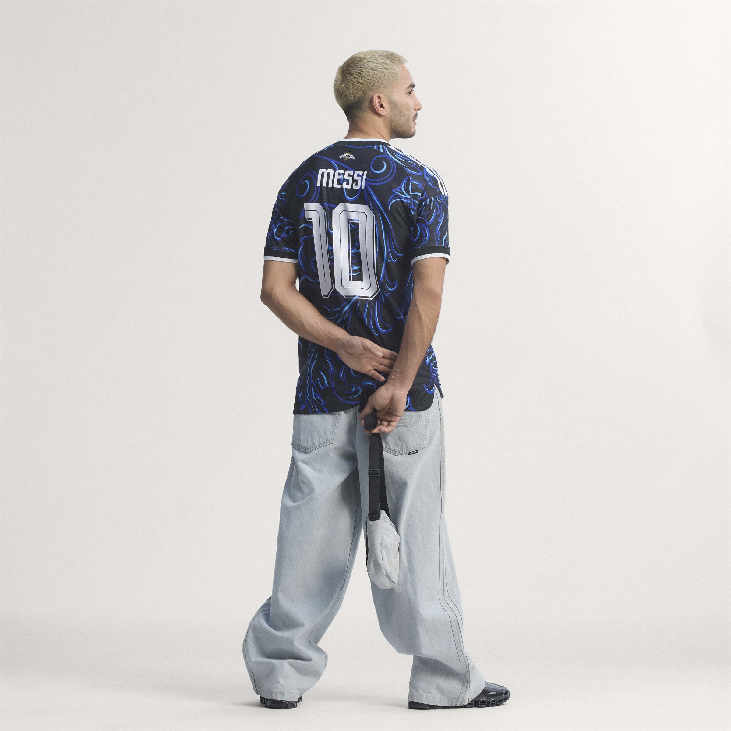 adidas Argentina 26 Away Authentic Messi Jersey