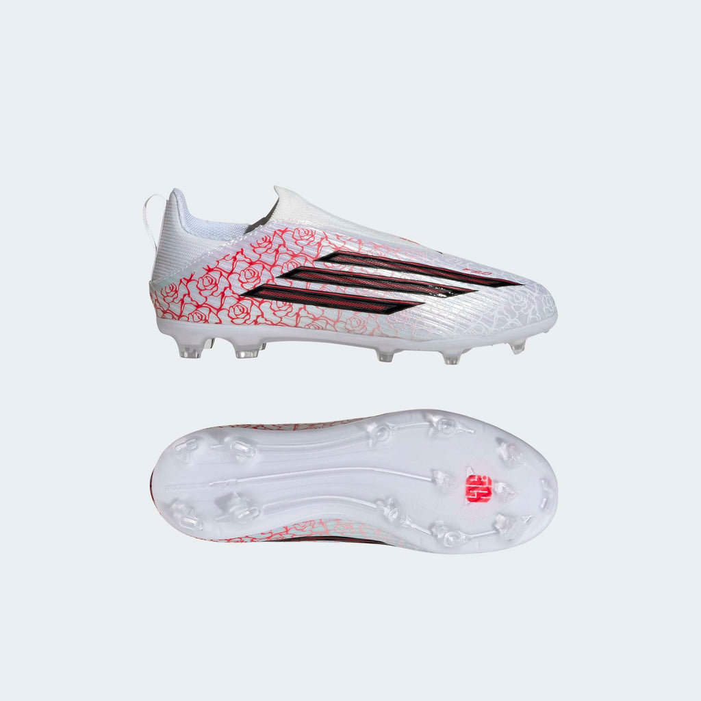 adidas F50 LEAGUE LAMINE YAMAL Laceless Firm Ground Football Boots Kids