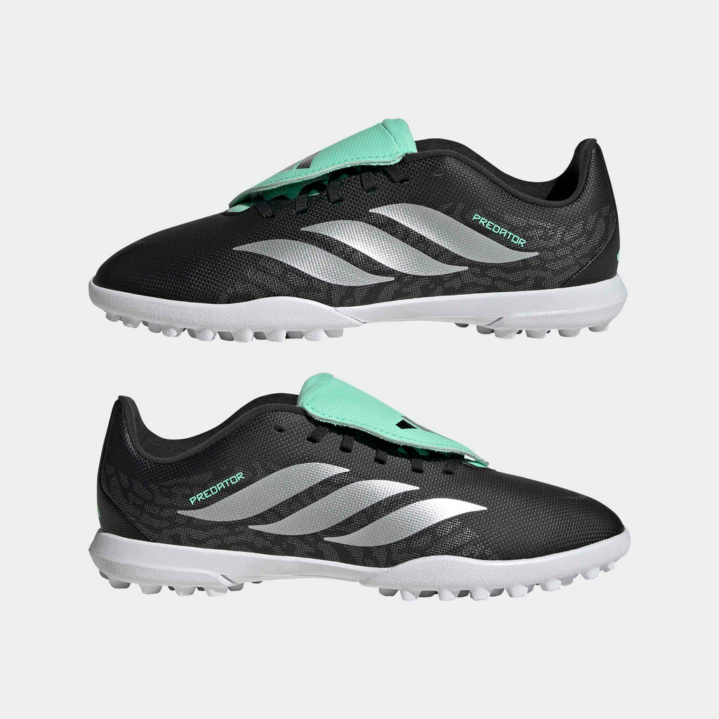adidas PREDATOR CLUB Fold-Over Tongue Turf Soccer Cleats Kids