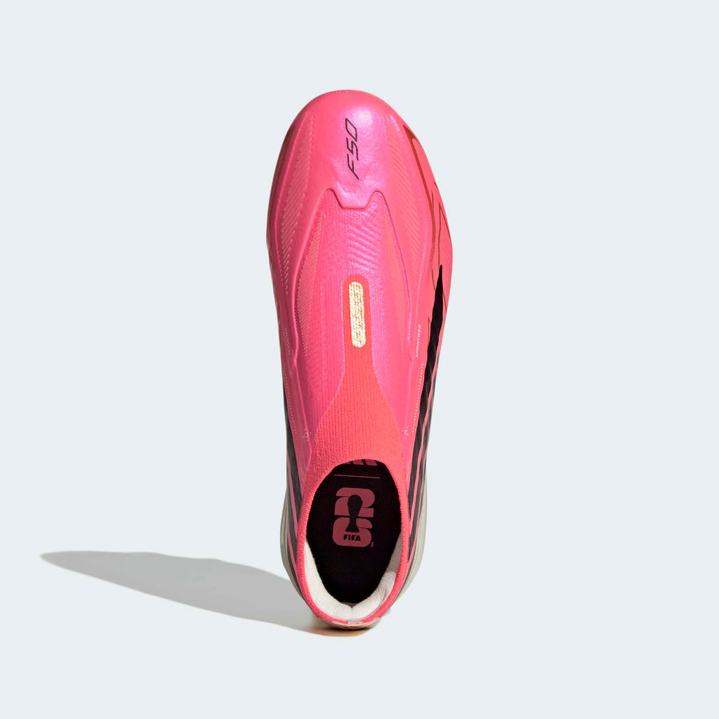 adidas F50 HYPERFAST ELITE Laceless Firm Ground Soccer Cleats Kids