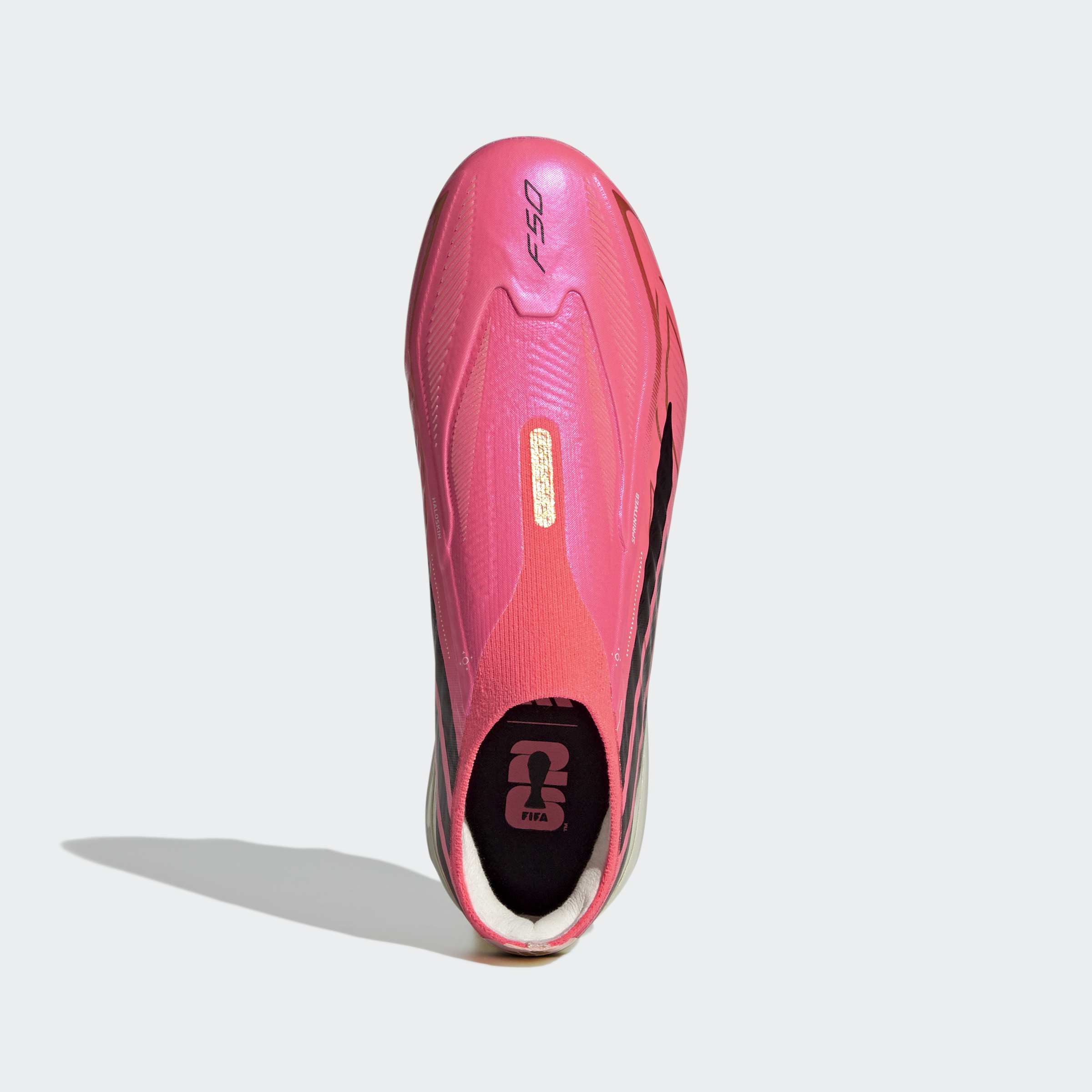 adidas F50 HYPERFAST ELITE Laceless Firm Ground Soccer Cleats Kids