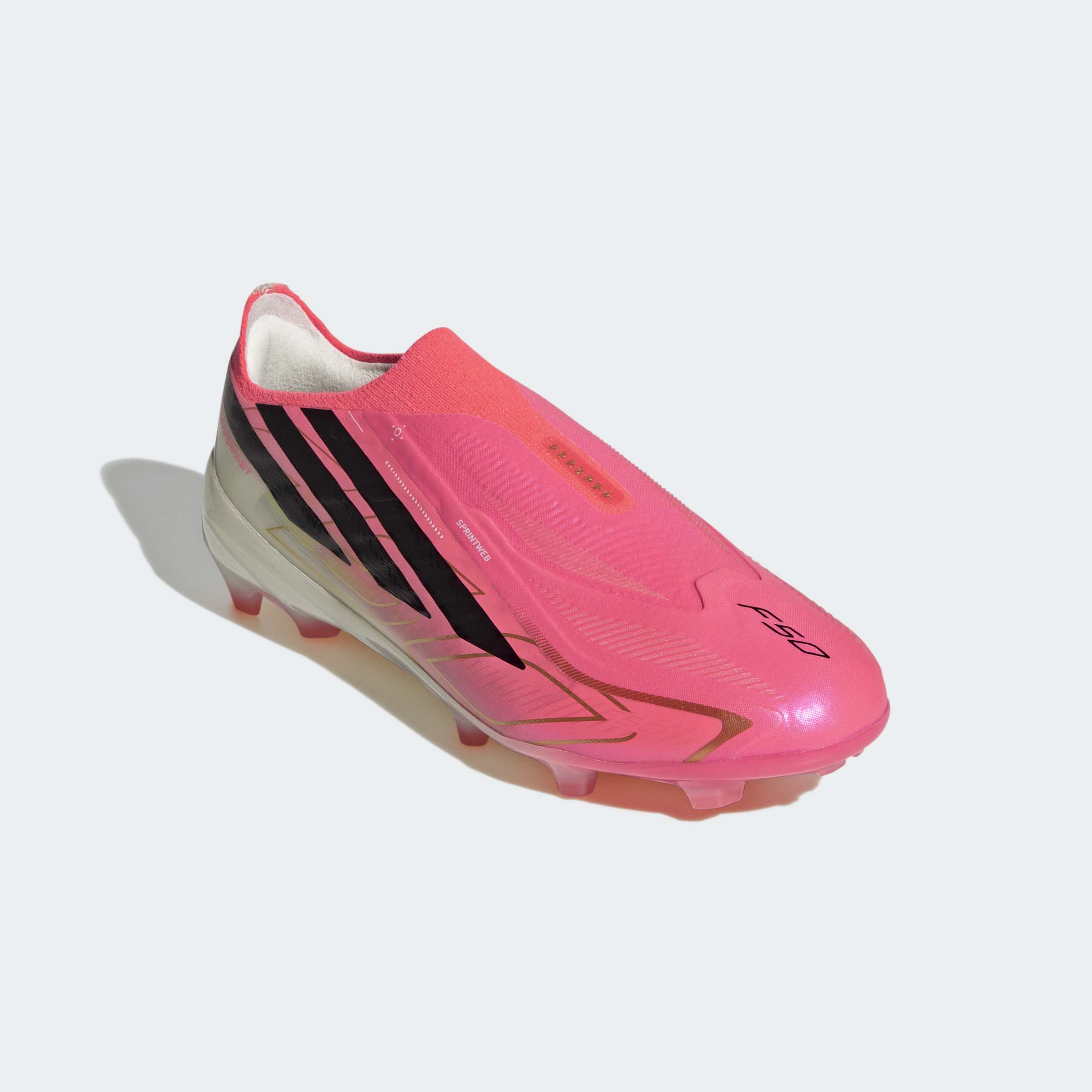 adidas F50 HYPERFAST ELITE Laceless Firm Ground Soccer Cleats Kids
