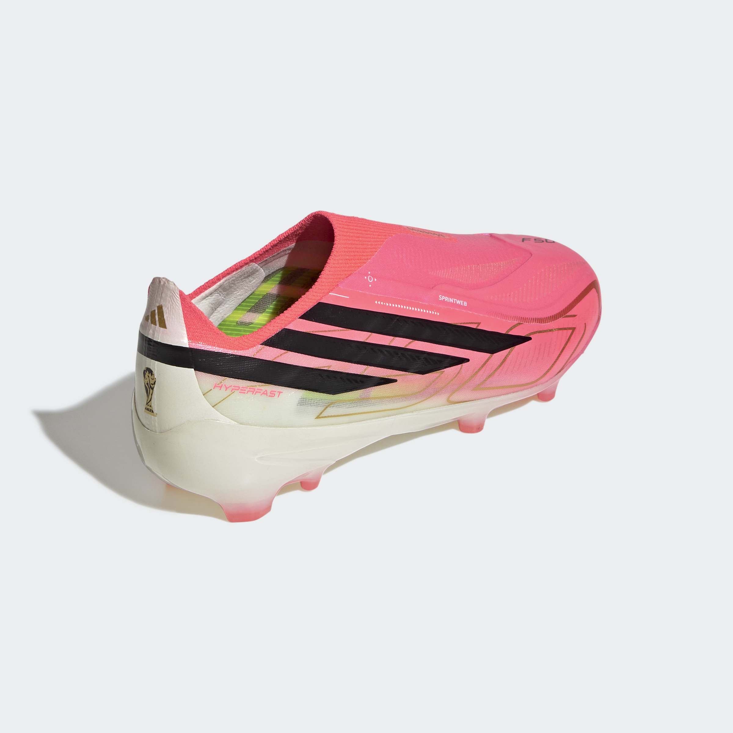 adidas F50 HYPERFAST ELITE Laceless Firm Ground Soccer Cleats Kids