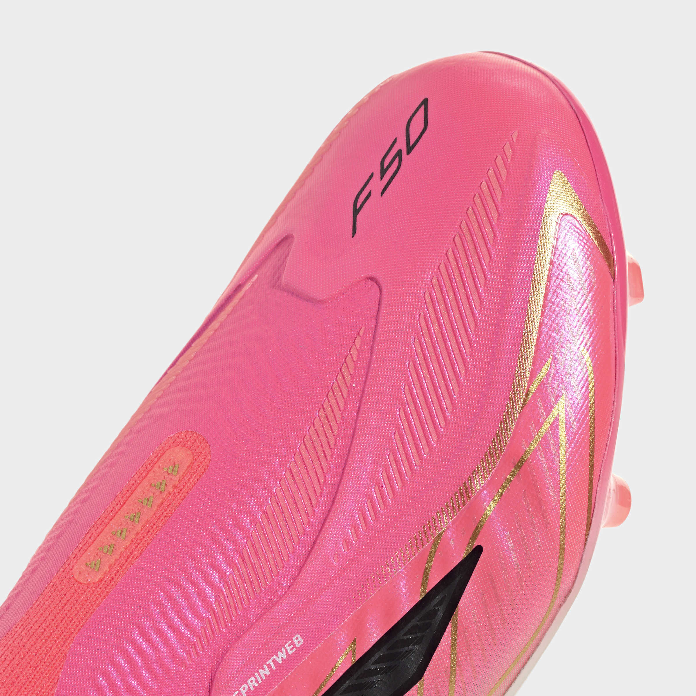 adidas F50 HYPERFAST ELITE Laceless Firm Ground Soccer Cleats Kids