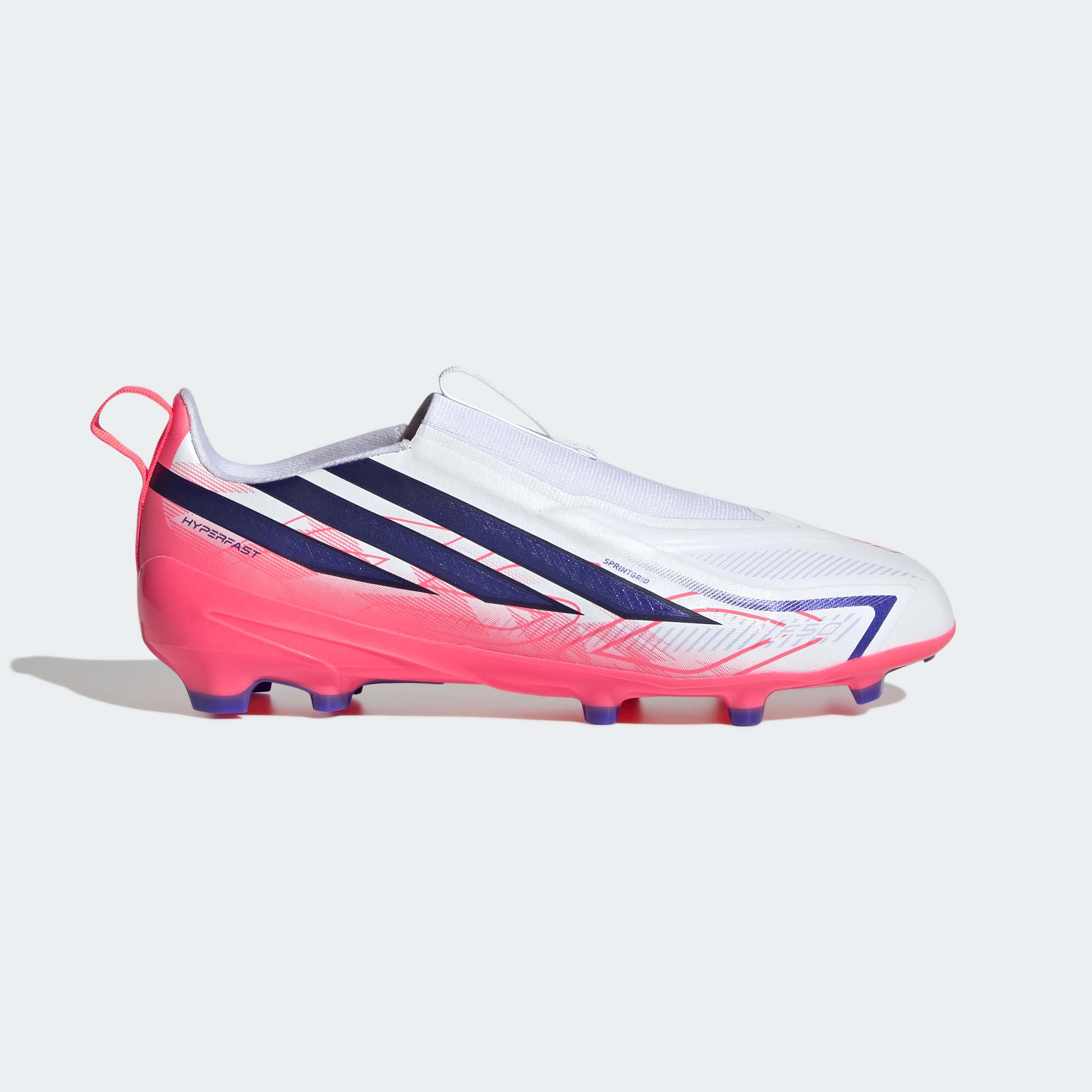adidas F50 Hyperfast League Laceless Firm Ground Football Boots Kids