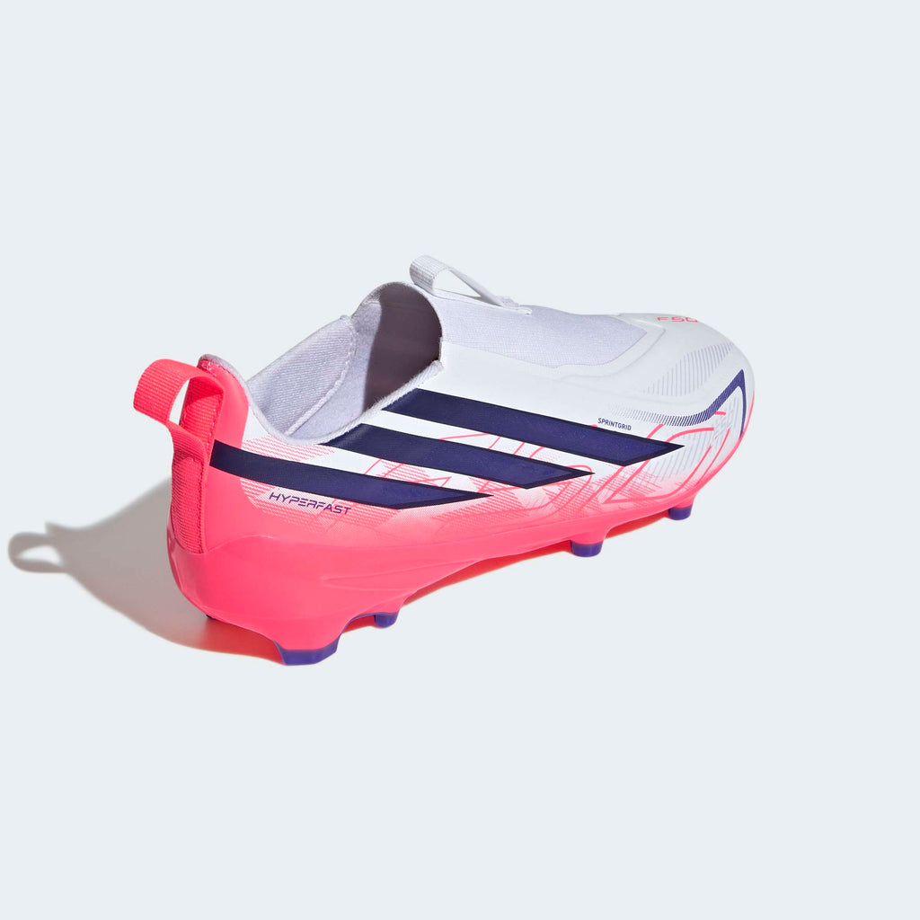 adidas F50 Hyperfast League Laceless Firm Ground Football Boots Kids