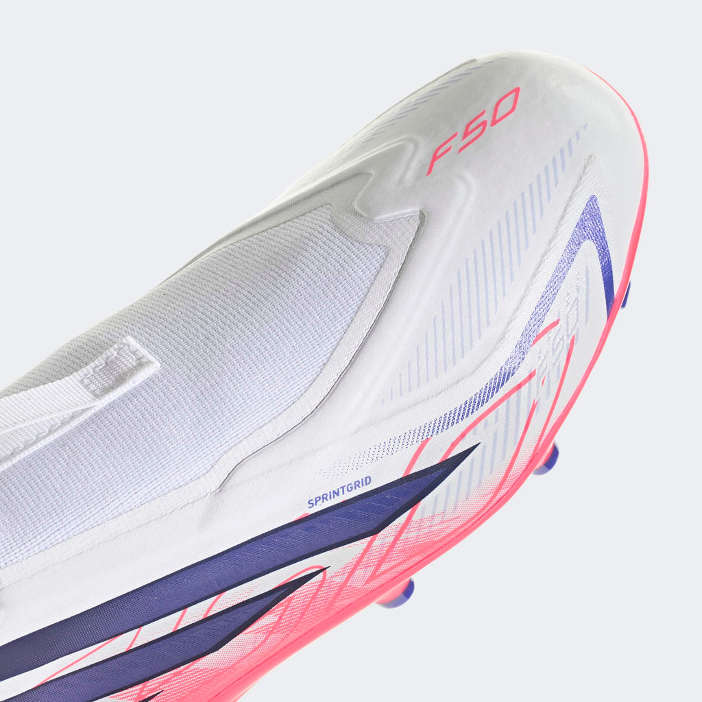 adidas F50 Hyperfast League Laceless Firm Ground Football Boots Kids