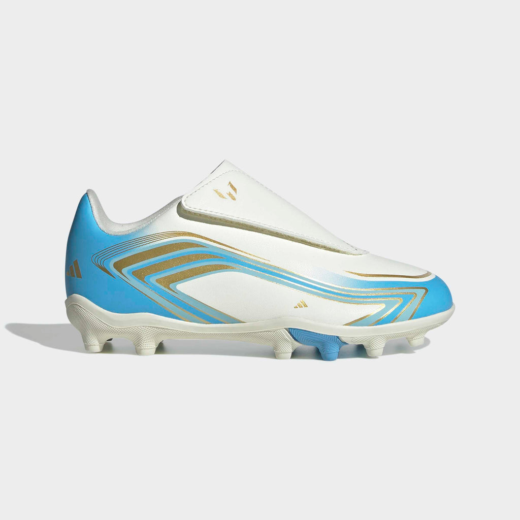 F50 MESSI CLUB Velcro Firm Ground / Multi Ground Soccer Cleats Kids