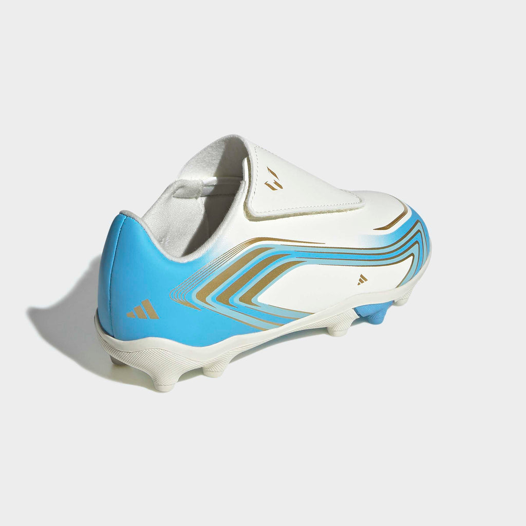 F50 MESSI CLUB Velcro Firm Ground / Multi Ground Soccer Cleats Kids