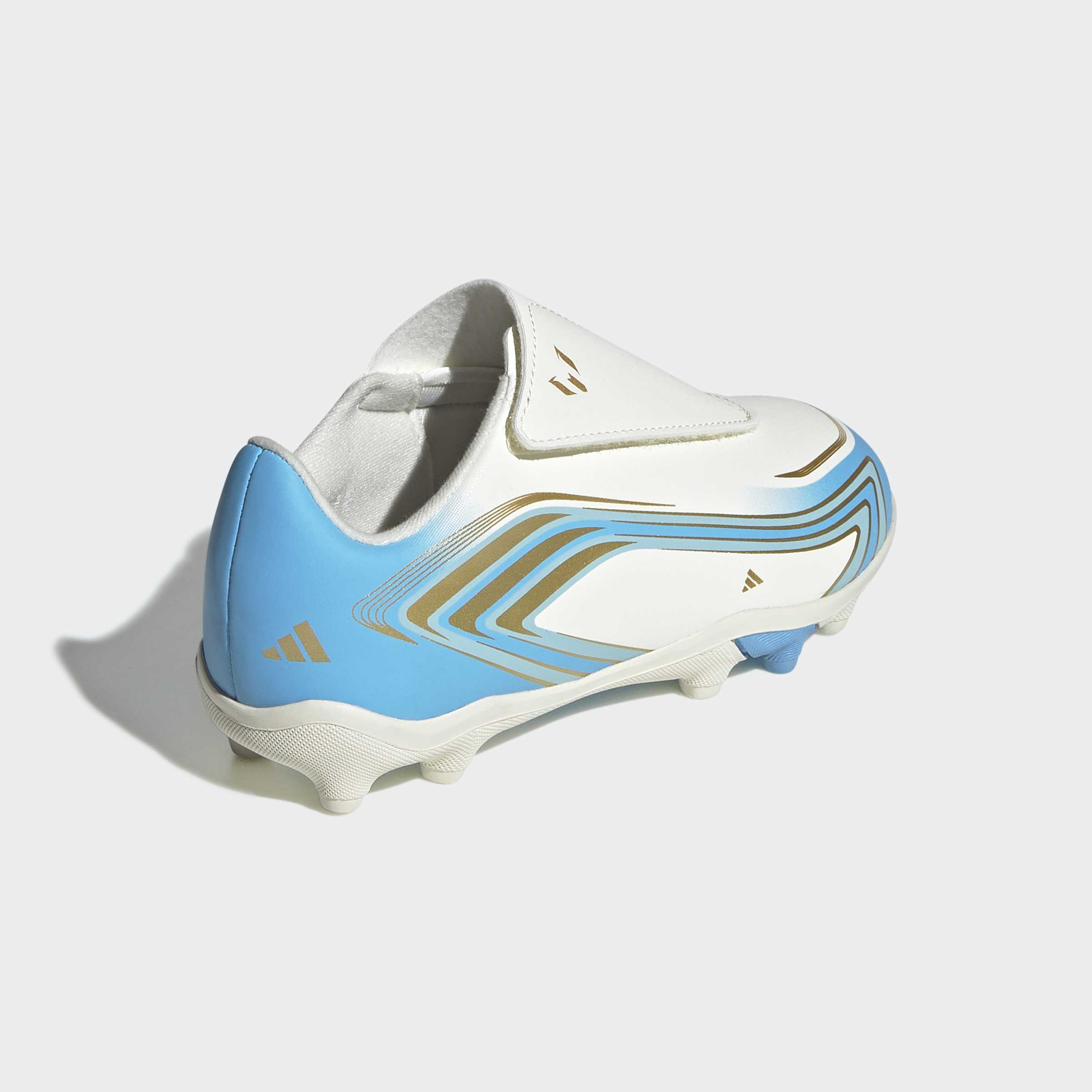 F50 MESSI CLUB Velcro Firm Ground / Multi Ground Soccer Cleats Kids
