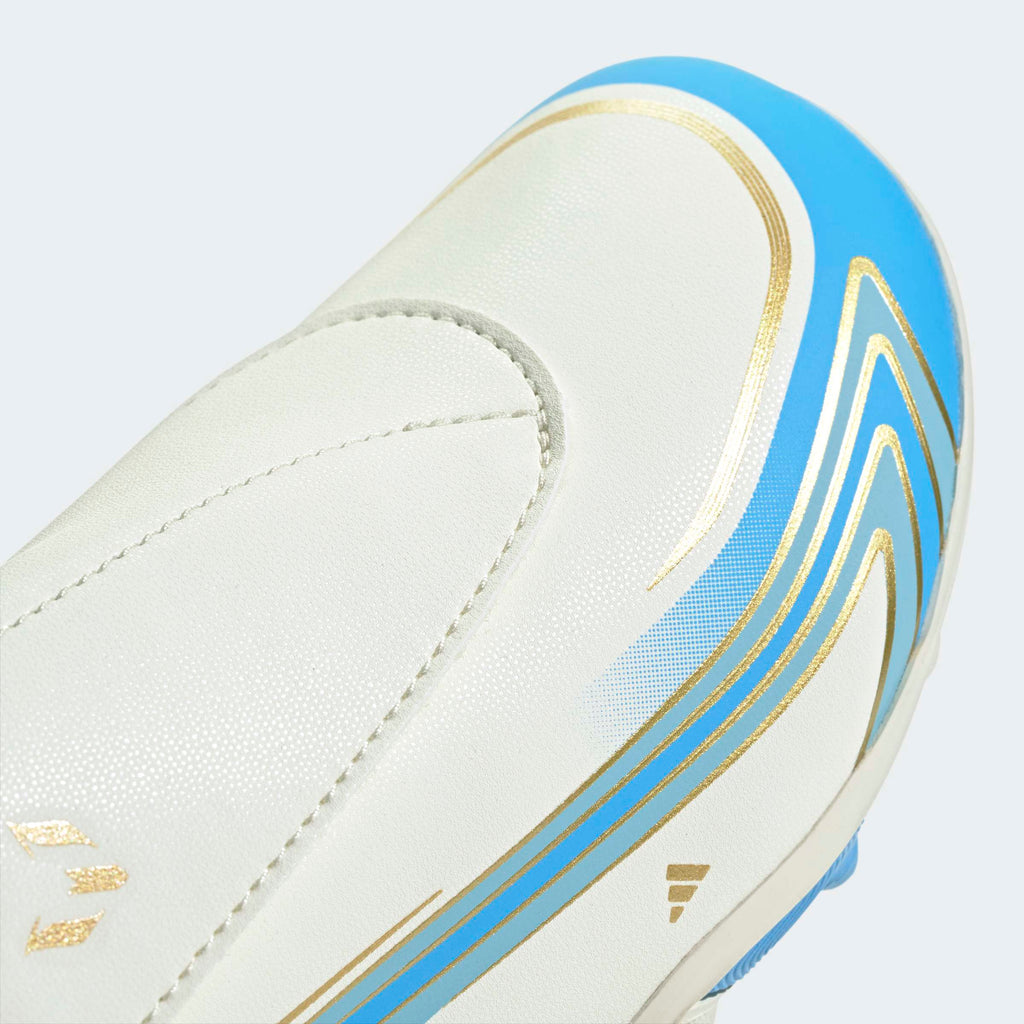 F50 MESSI CLUB Velcro Firm Ground / Multi Ground Soccer Cleats Kids