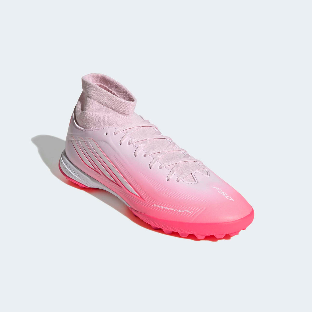 adidas F50 Sparkfusion Club Mid Cut Turf Soccer Cleats