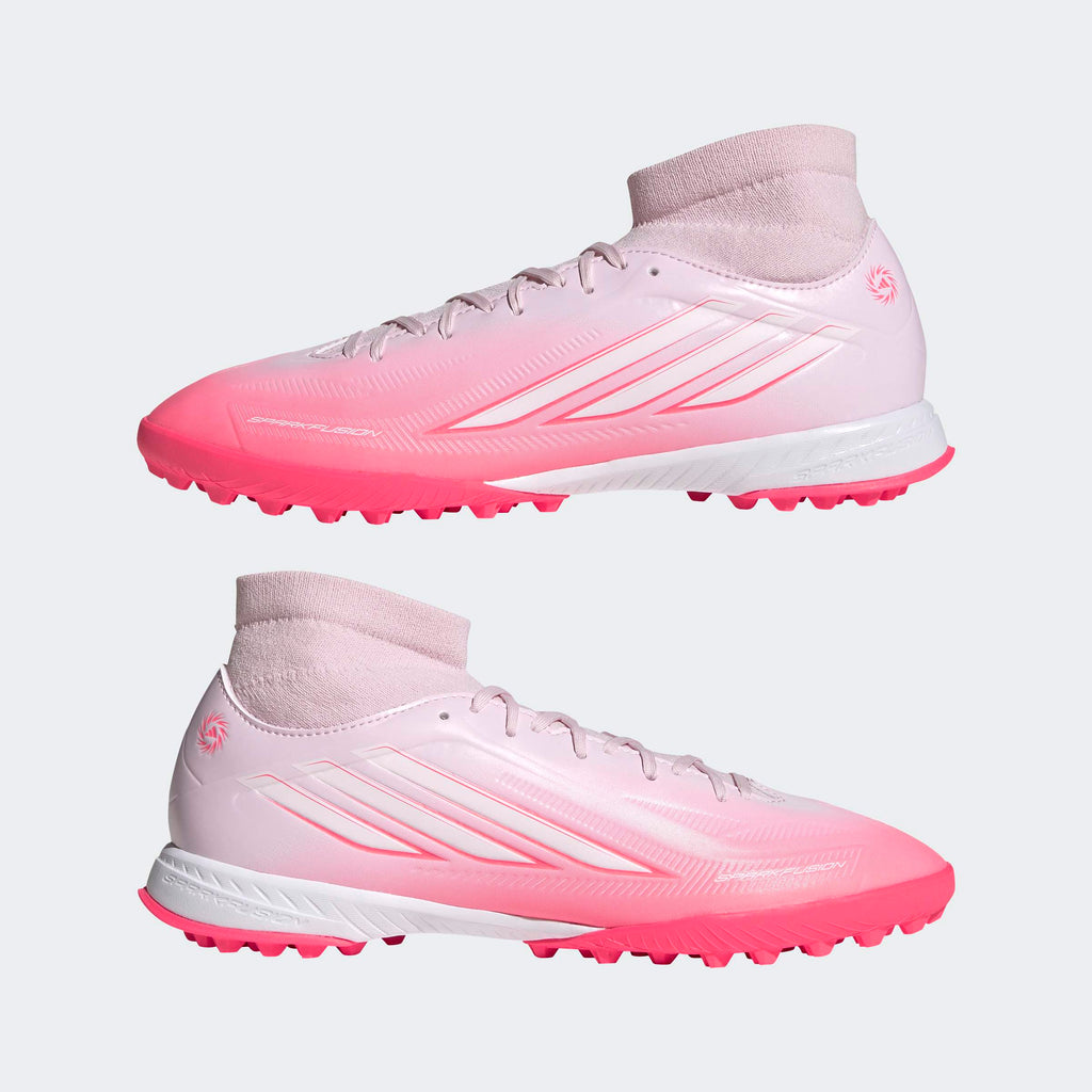 adidas F50 Sparkfusion Club Mid Cut Turf Soccer Cleats