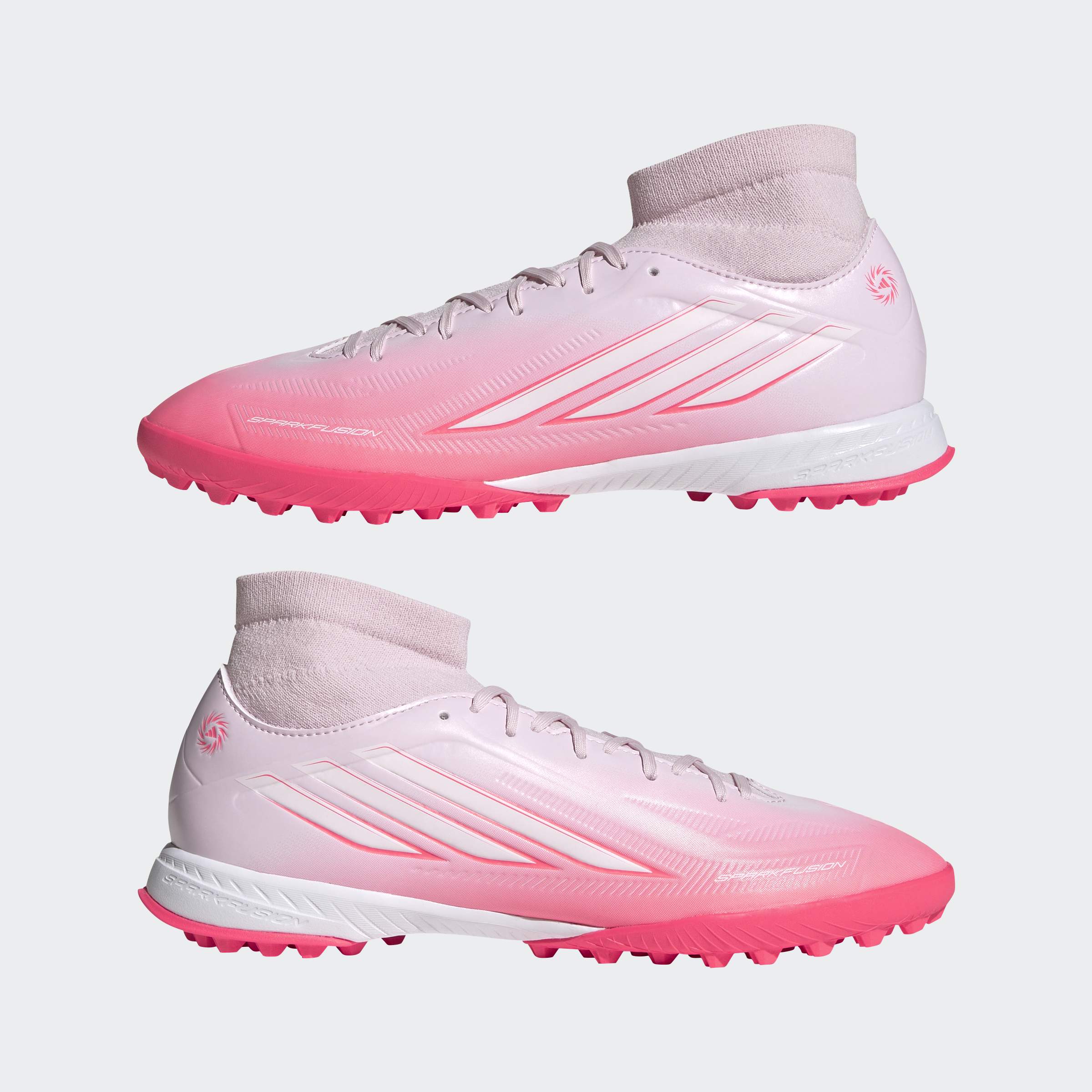 adidas F50 Sparkfusion Club Mid Cut Turf Soccer Cleats